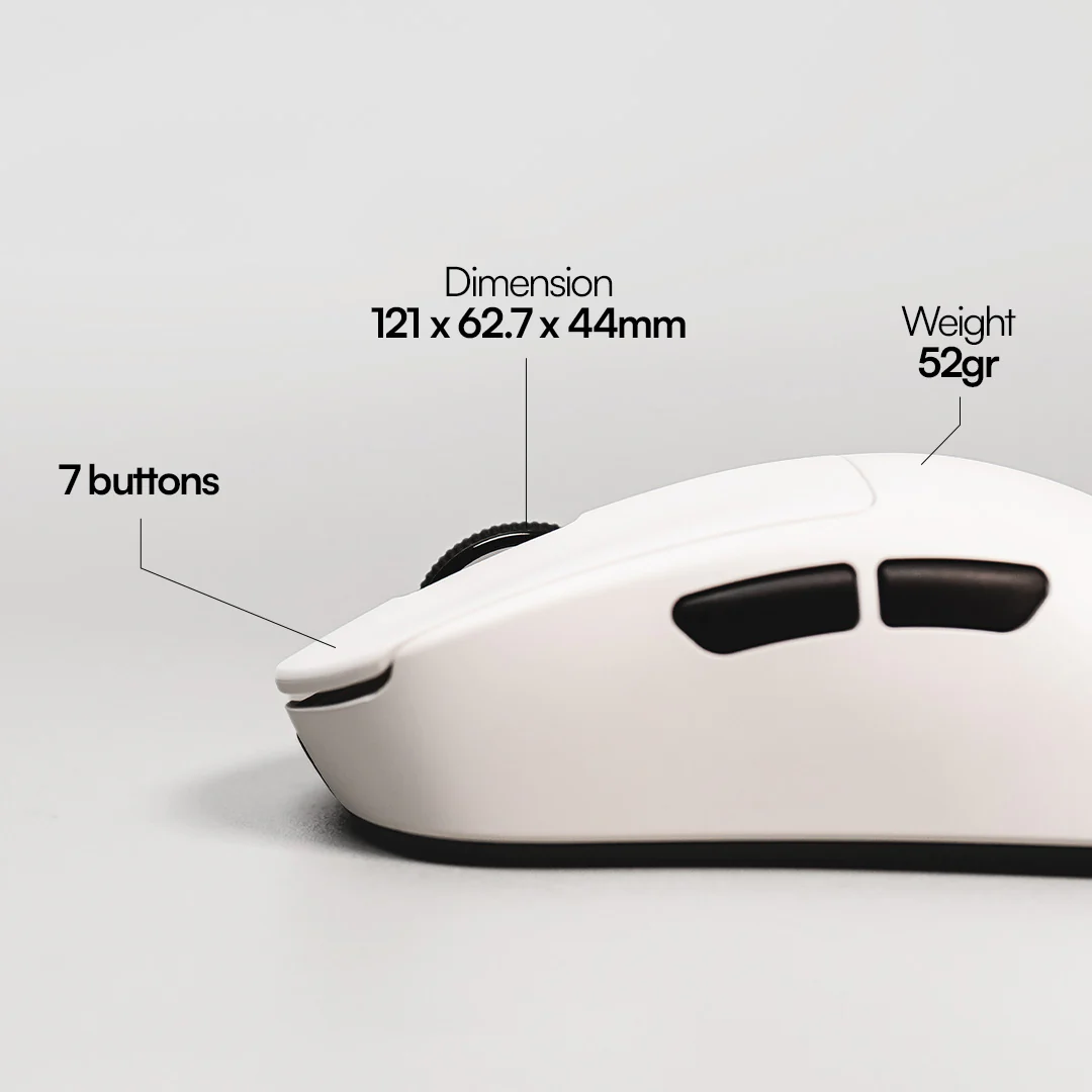 NOVA Ergo Ergonomic Wireless Gaming Mouse - Image 3