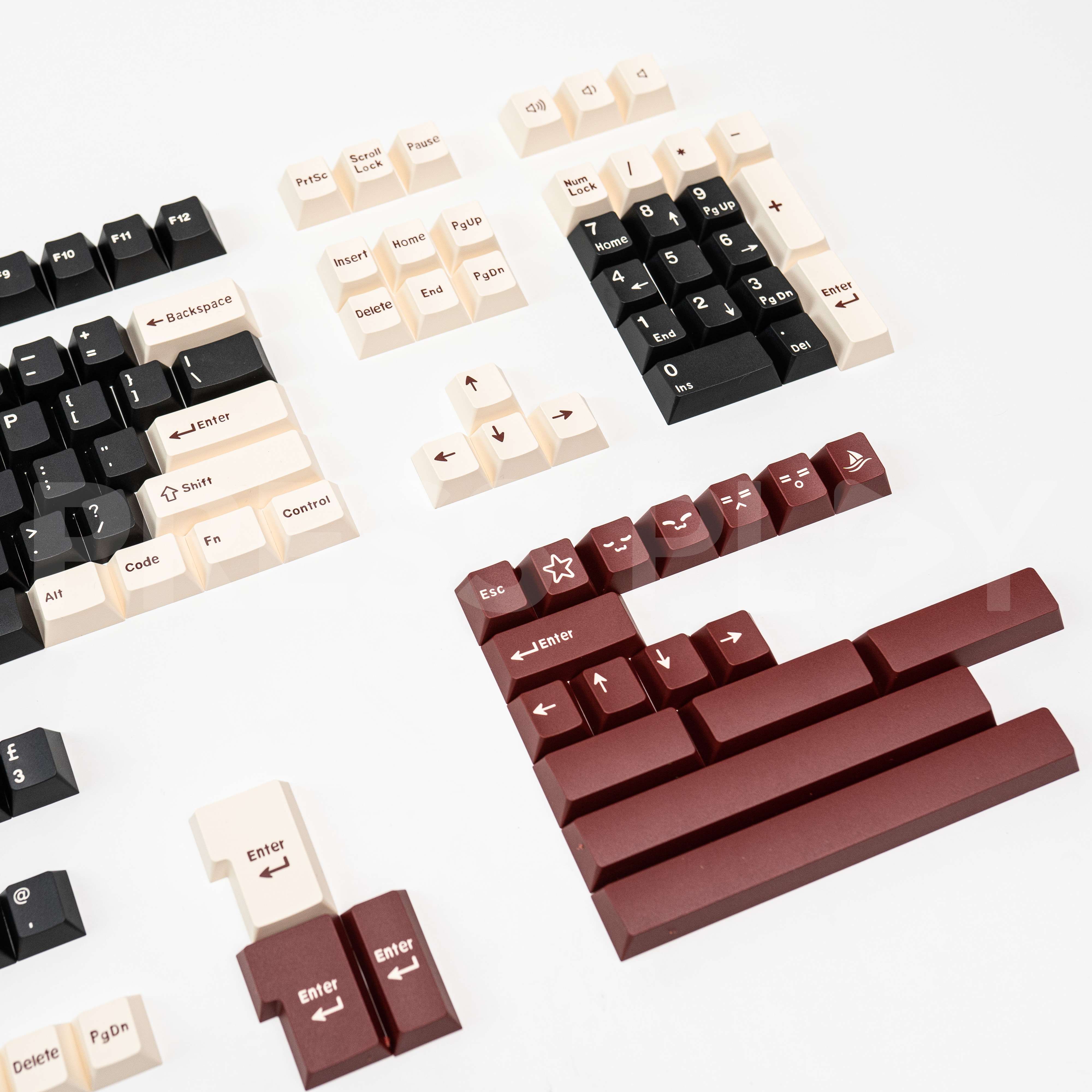 PHANTOM PBT ABS Doubleshot Keycaps Keycap Set by Press Play - Image 3