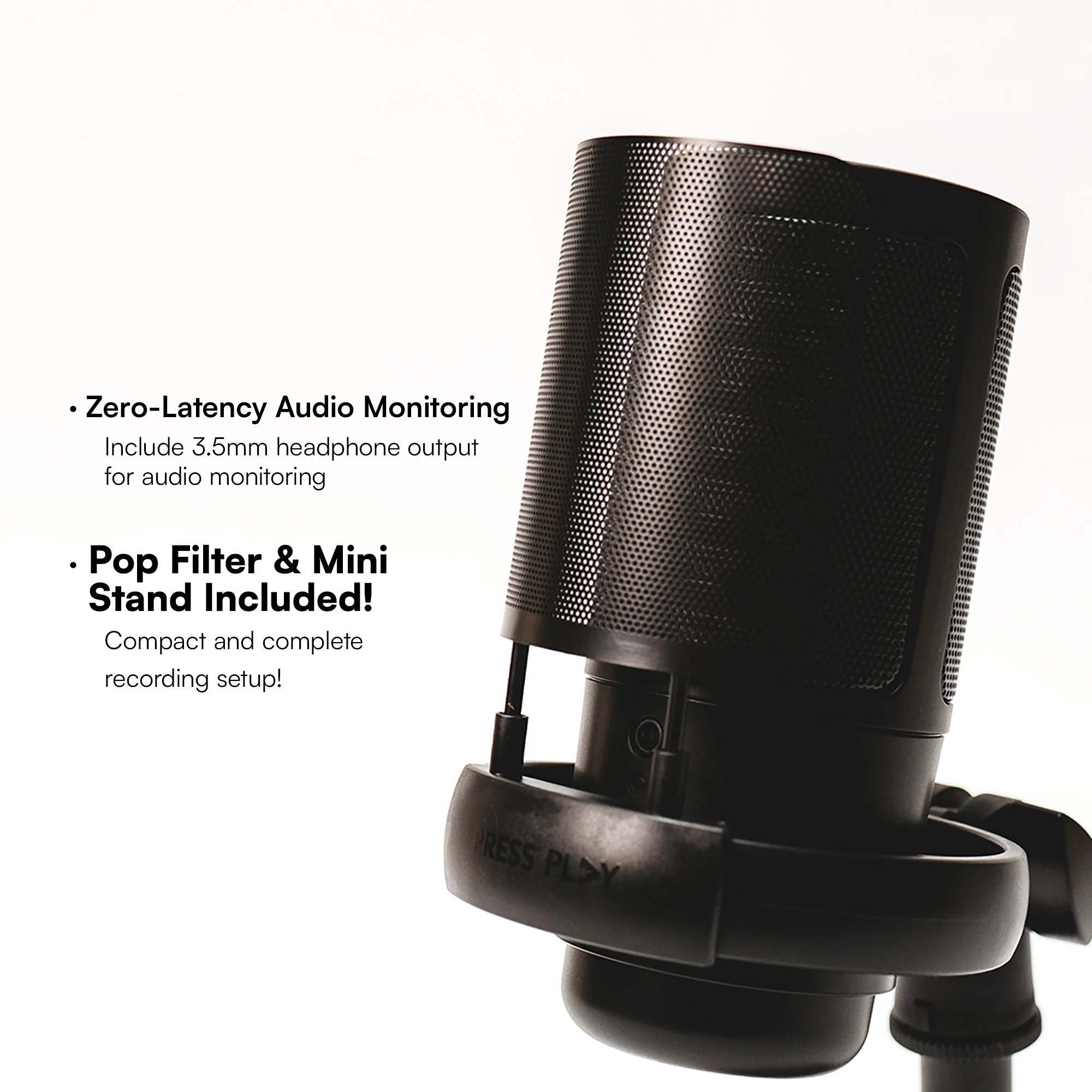PODIUM C USB Condenser Microphone Type-C USB - Image 5