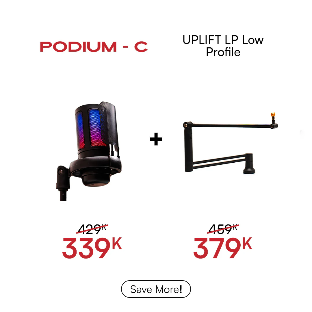 PODIUM C USB Condenser Microphone Type-C USB - Image 9