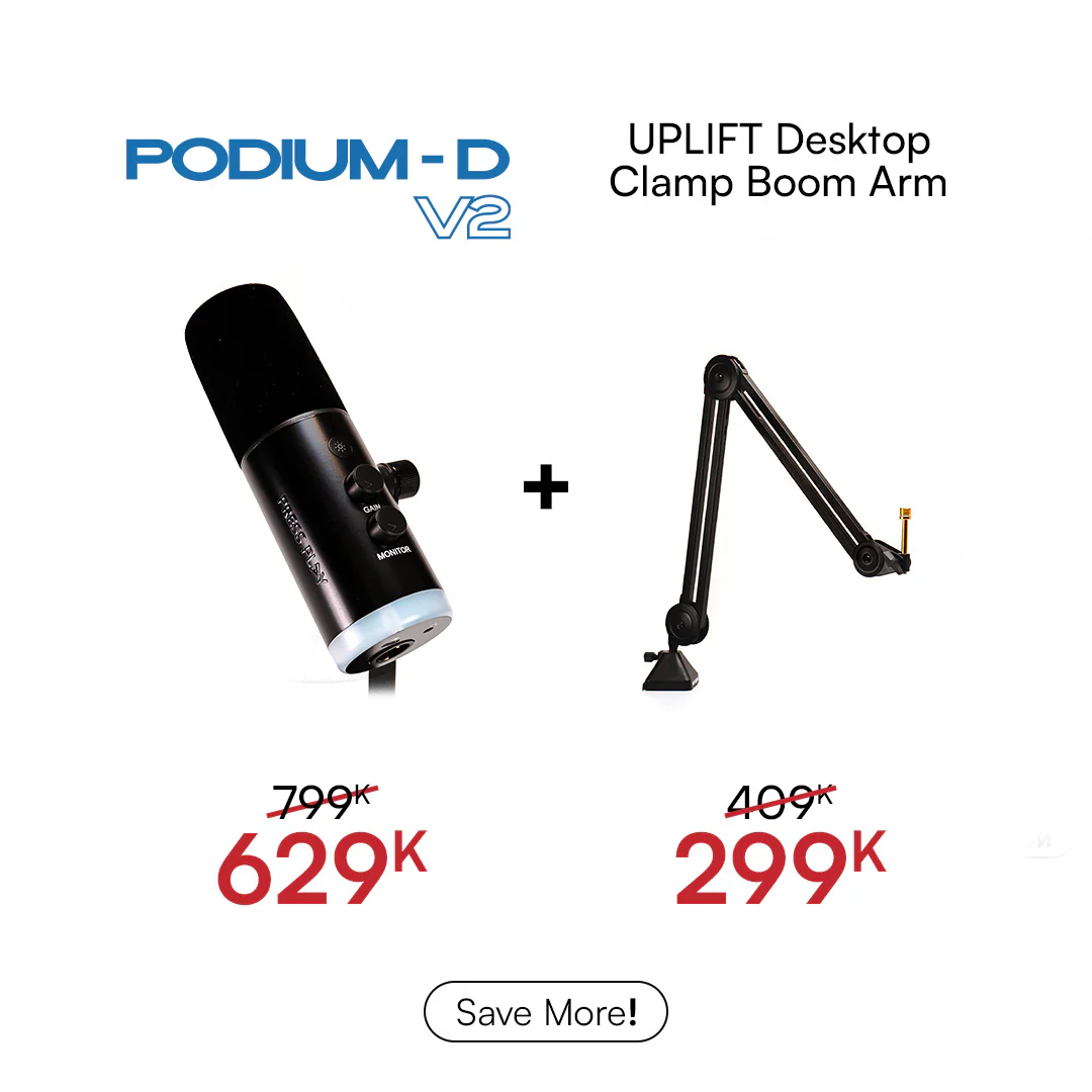 PODIUM D V2 Dynamic Microphone Type-C USB - Image 10