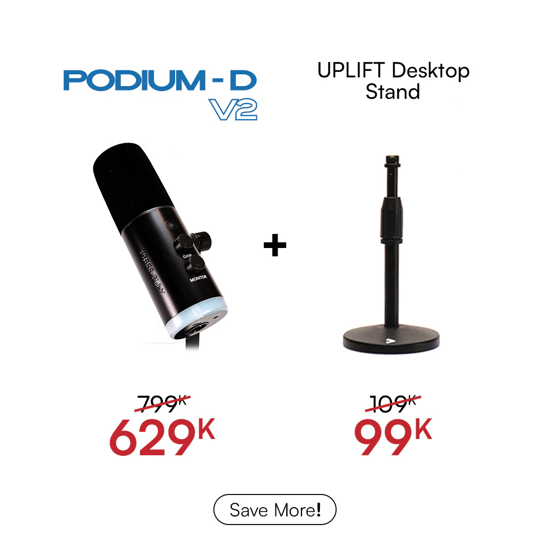 PODIUM D V2 Dynamic Microphone Type-C USB - Image 9