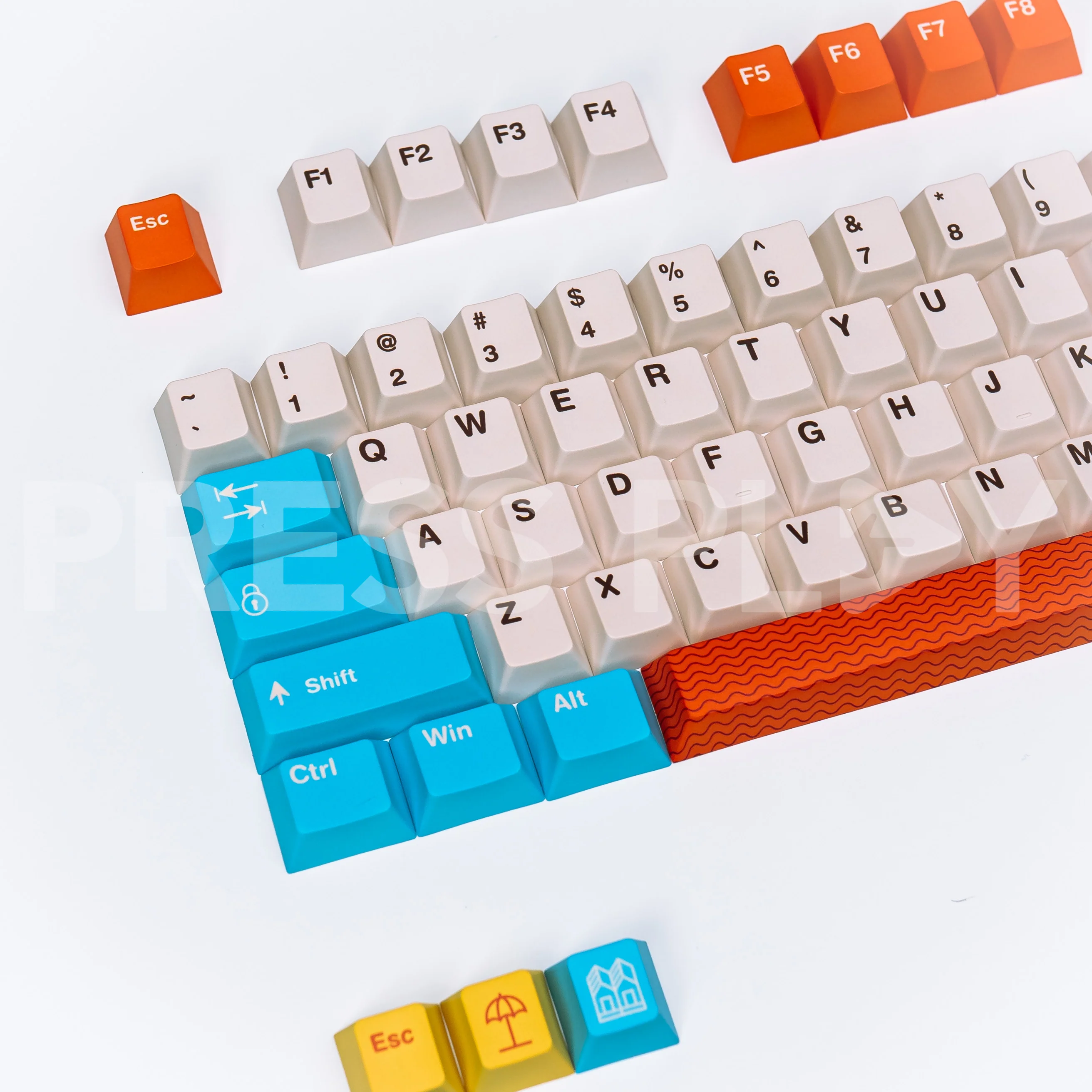 PPBT BRIGHTON PBT Dye Sub Keycap Set by Press Play - Image 12