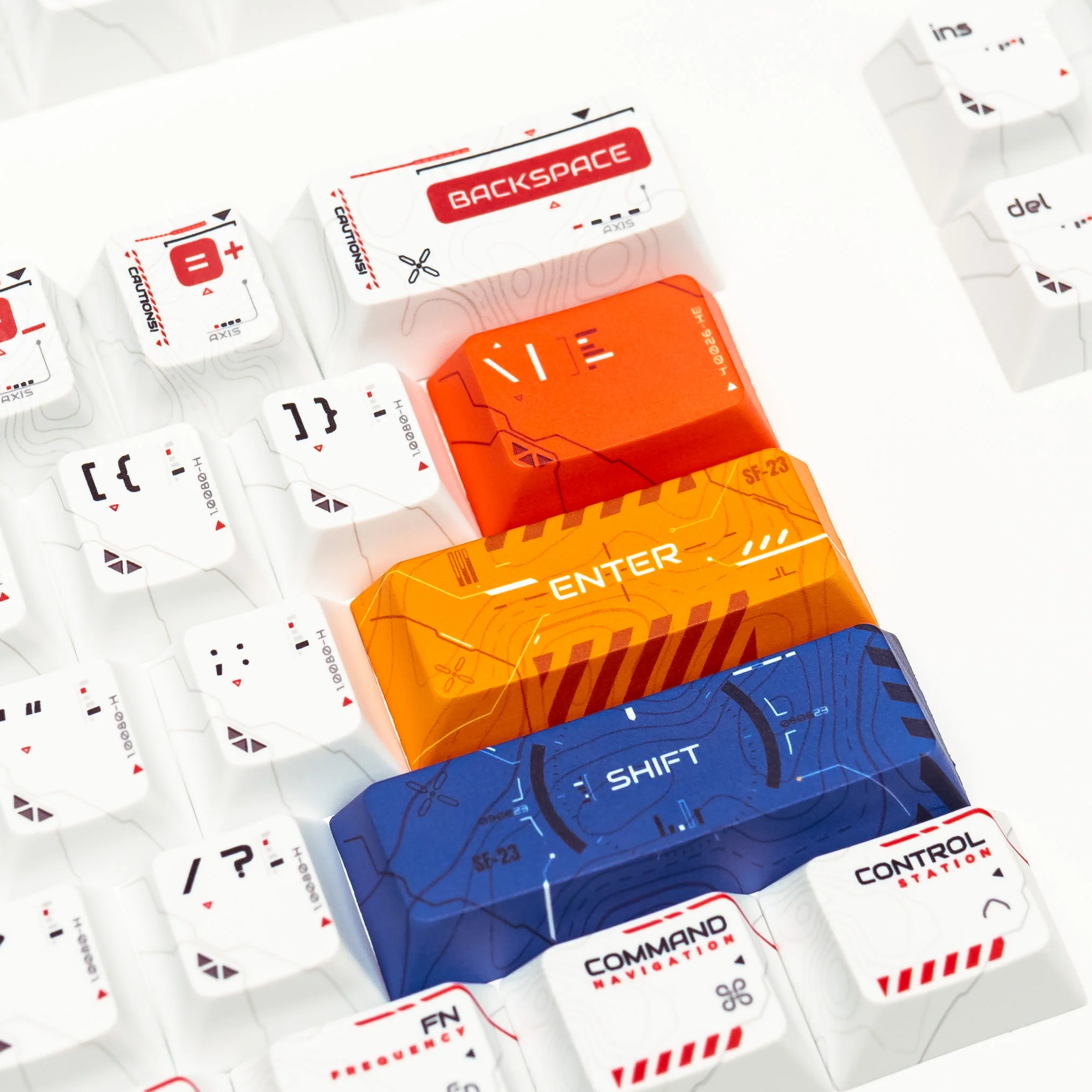 PPBT COSMONAUT PBT Dye Sub Keycap Set by Press Play x Phangkey - Image 10