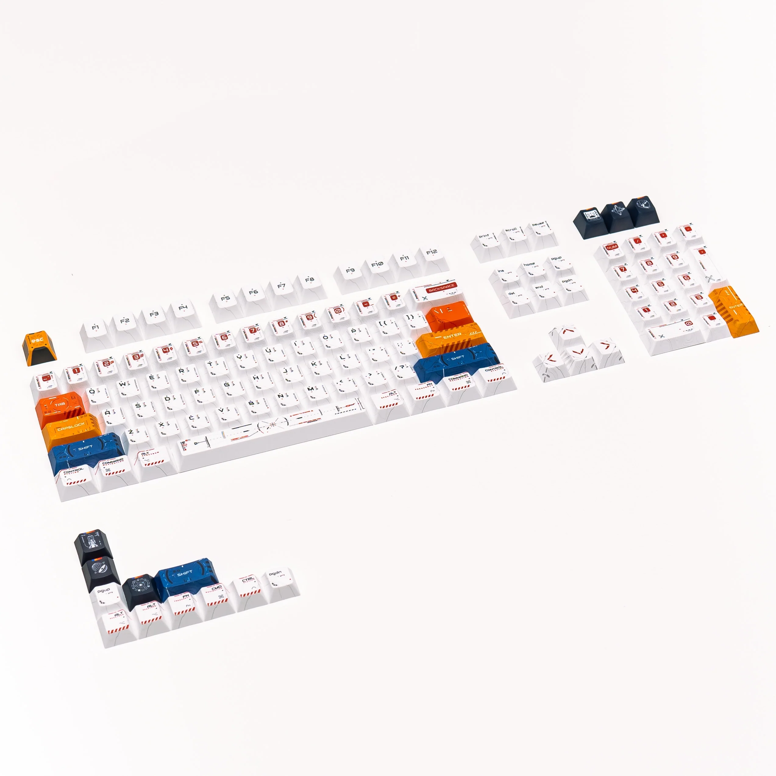 PPBT COSMONAUT PBT Dye Sub Keycap Set by Press Play x Phangkey - Image 5