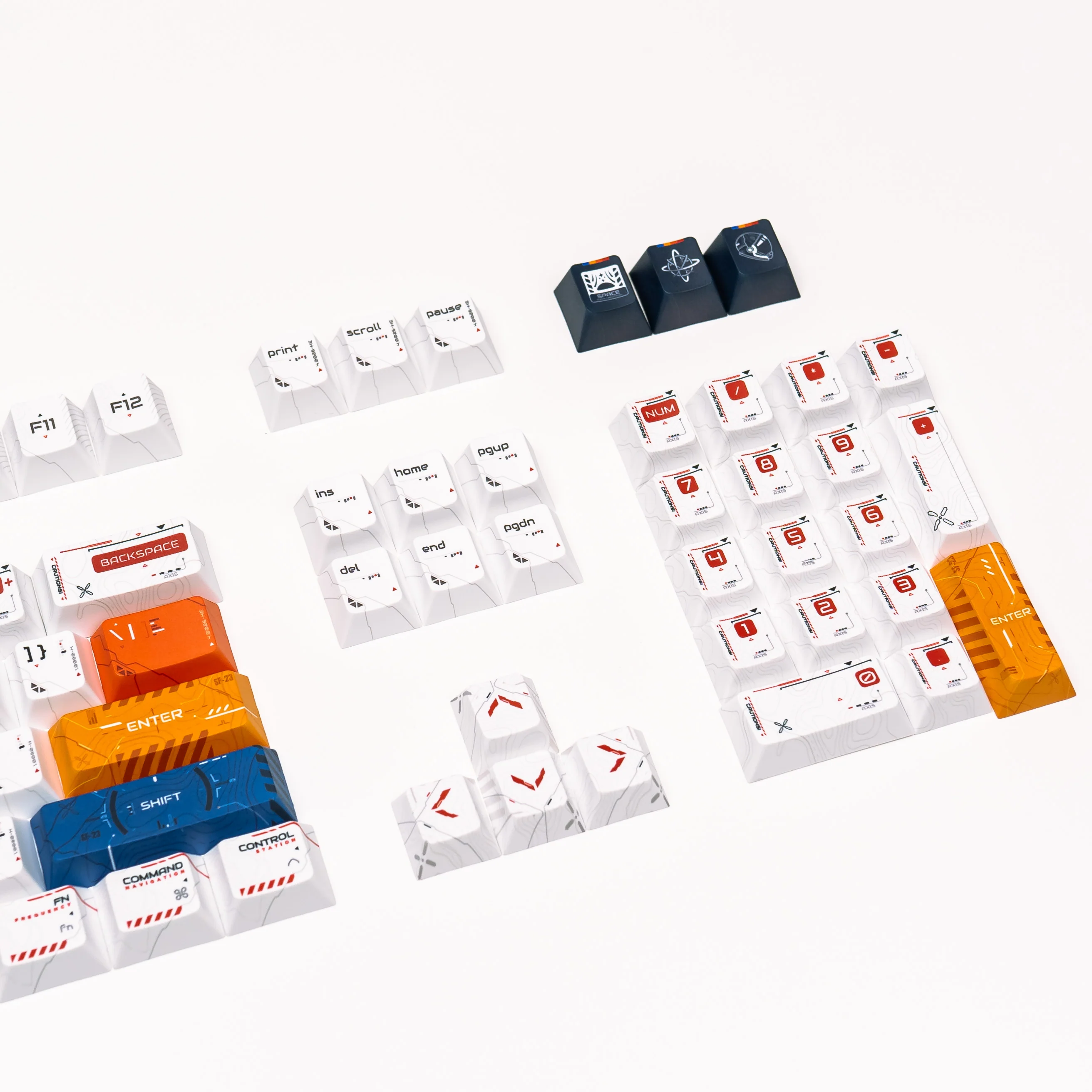 PPBT COSMONAUT PBT Dye Sub Keycap Set by Press Play x Phangkey - Image 8