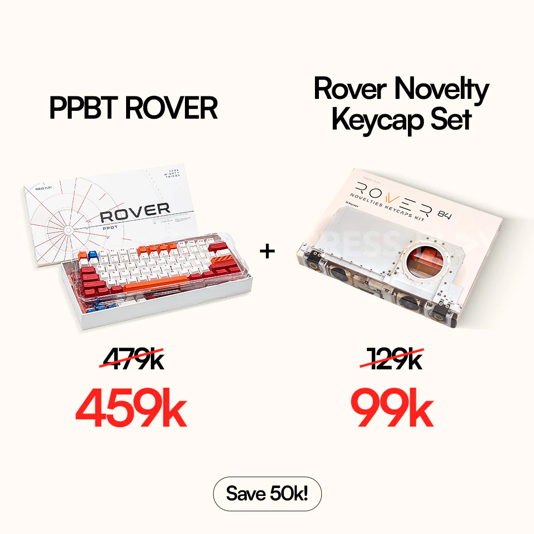 PPBT ROVER PBT Dye Sub Keycap Set - Image 16