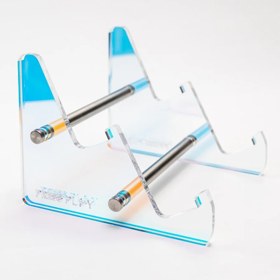 Press Play Acrylic Mechanical Keyboard Stand Holder - Image 7