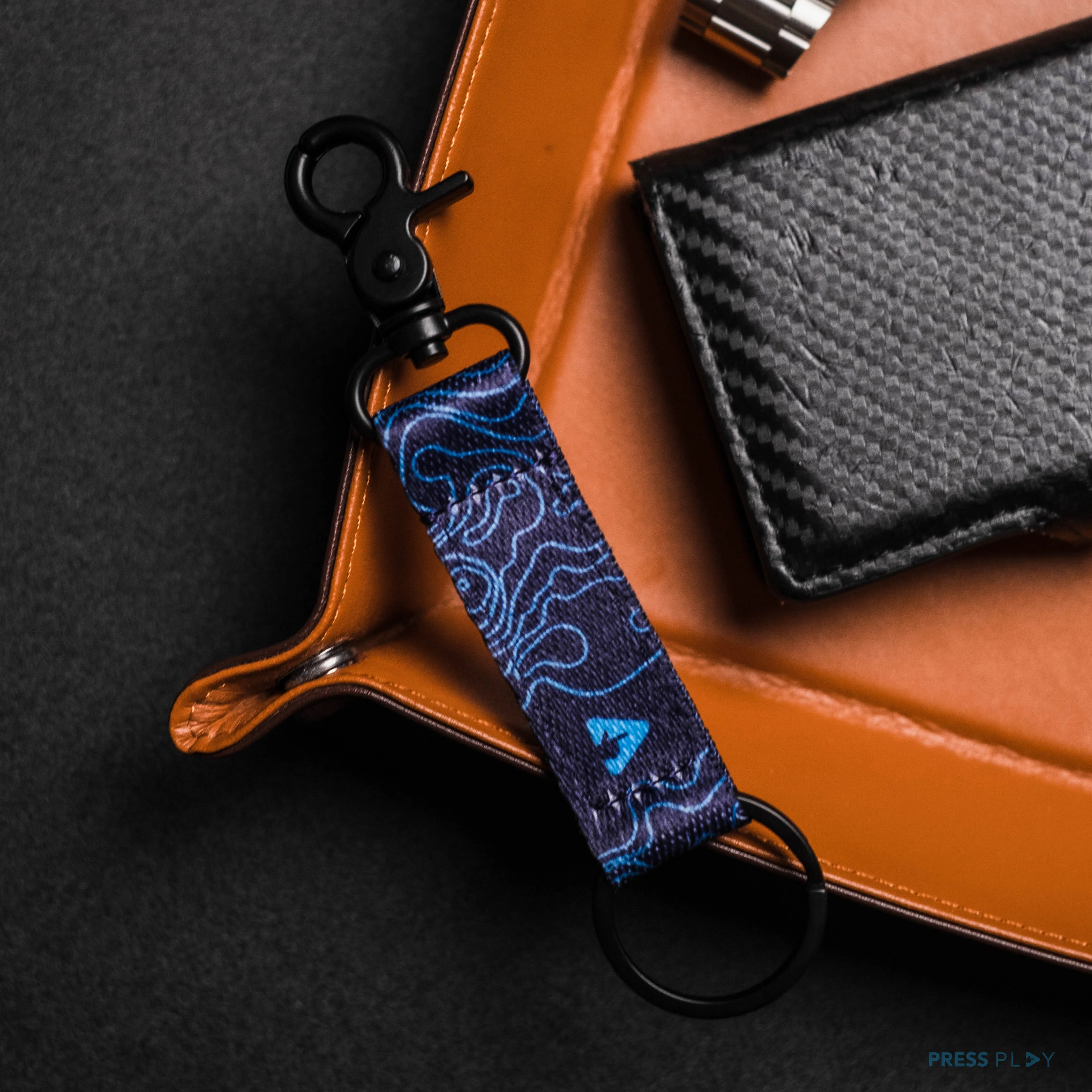 Press Play Keychain Key Holder - Image 3