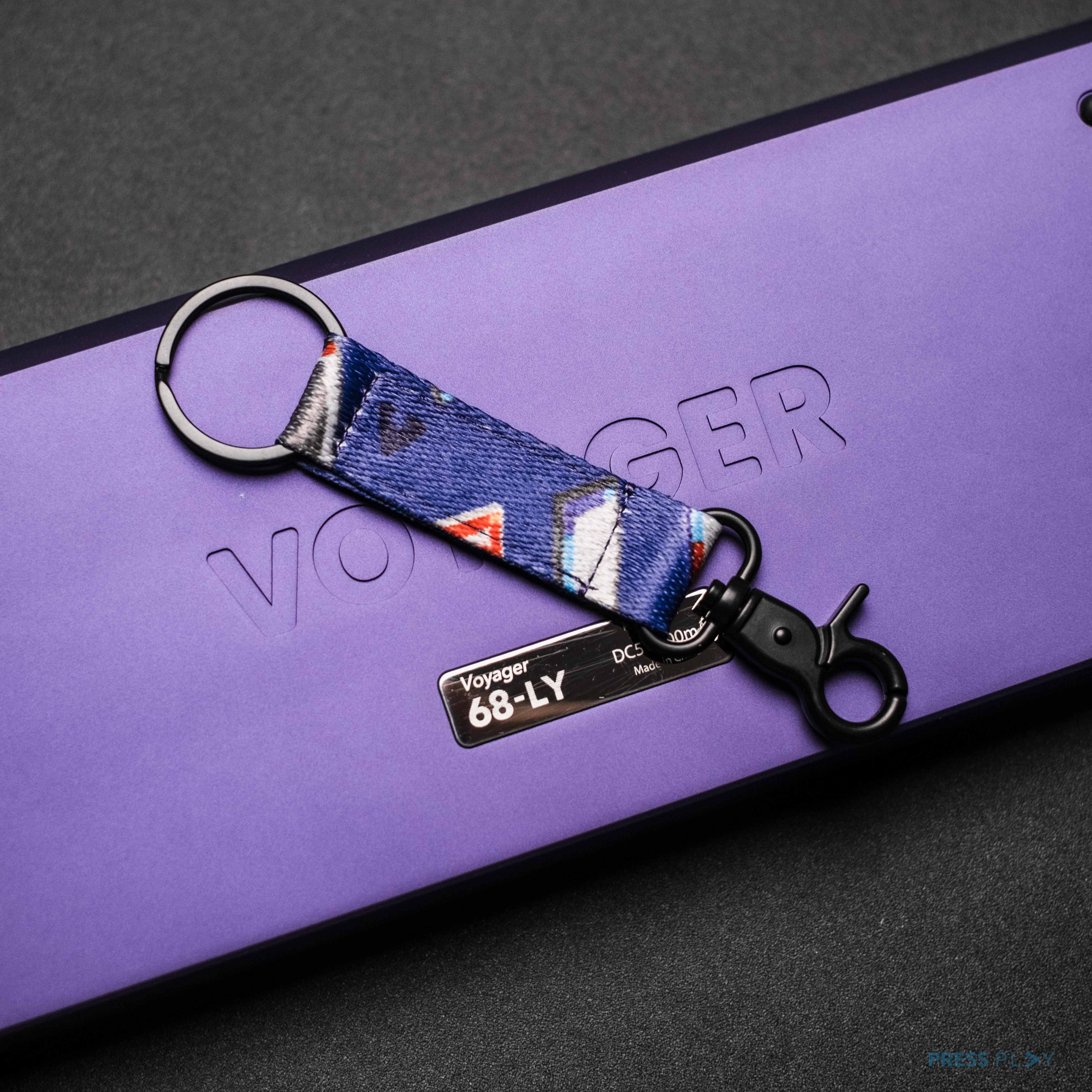 Press Play Keychain Key Holder - Image 8