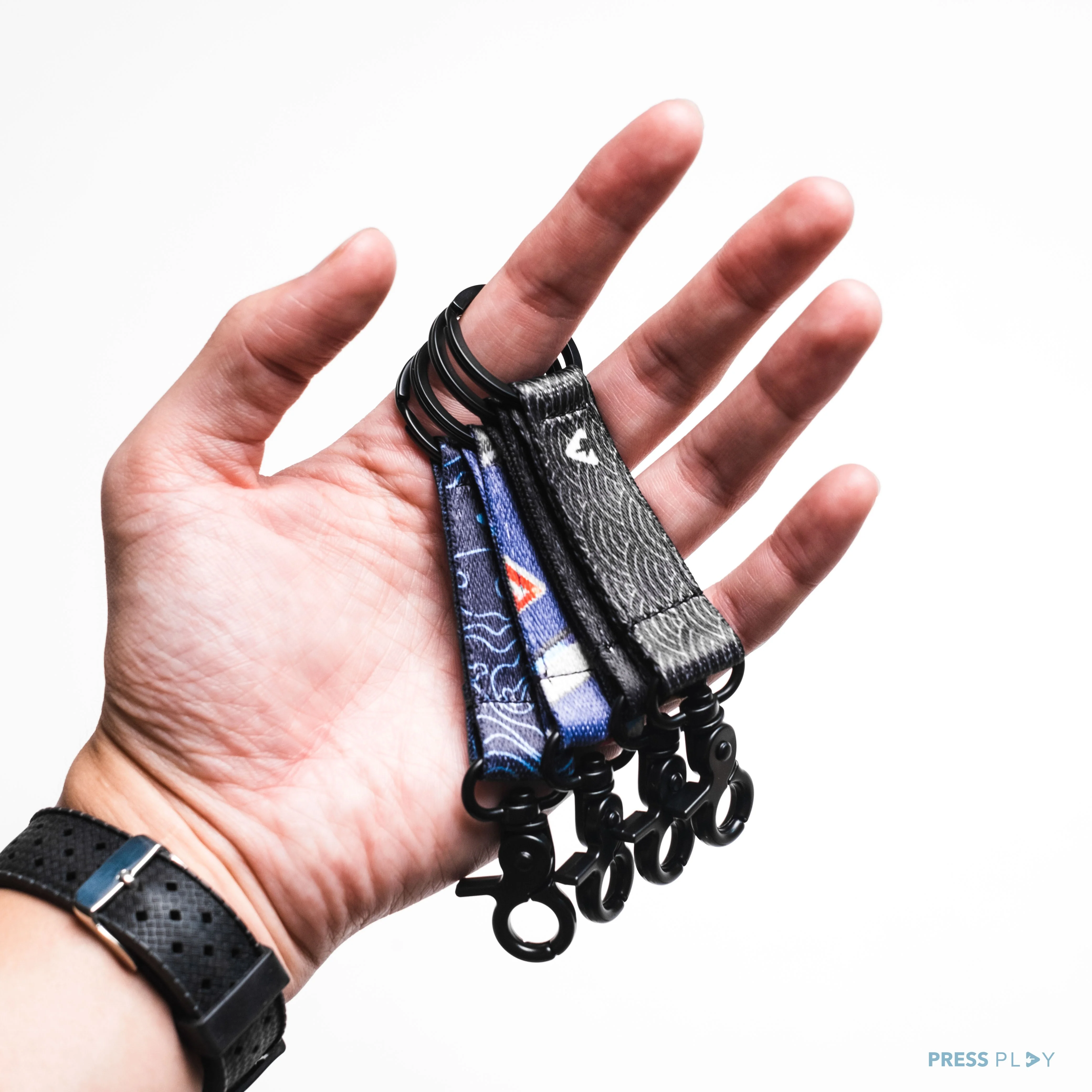 Press Play Keychain Key Holder - Image 9