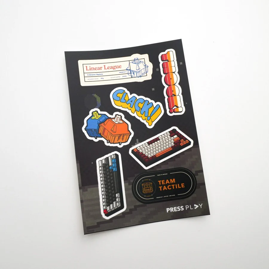 Press Play Sticker Pack Set - Image 5
