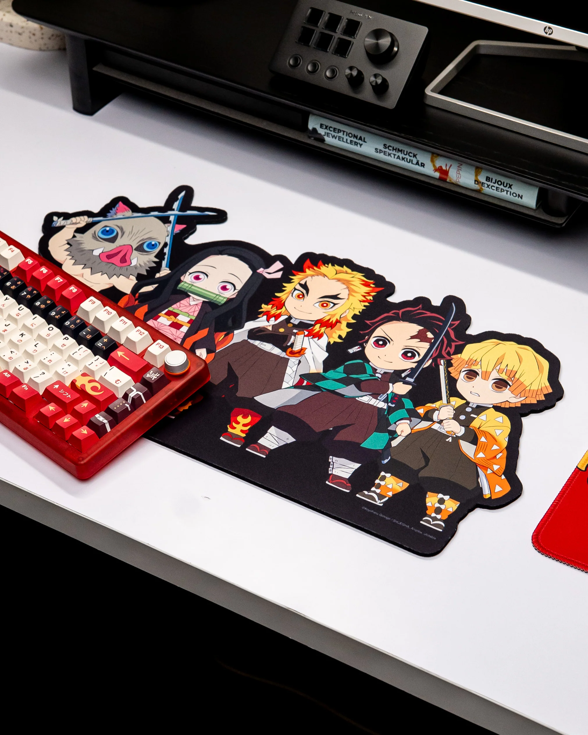 PRESS PLAY x DEMON SLAYER CHIBI ENSEMBLE 53x30cm Keyboard Mat - Image 3