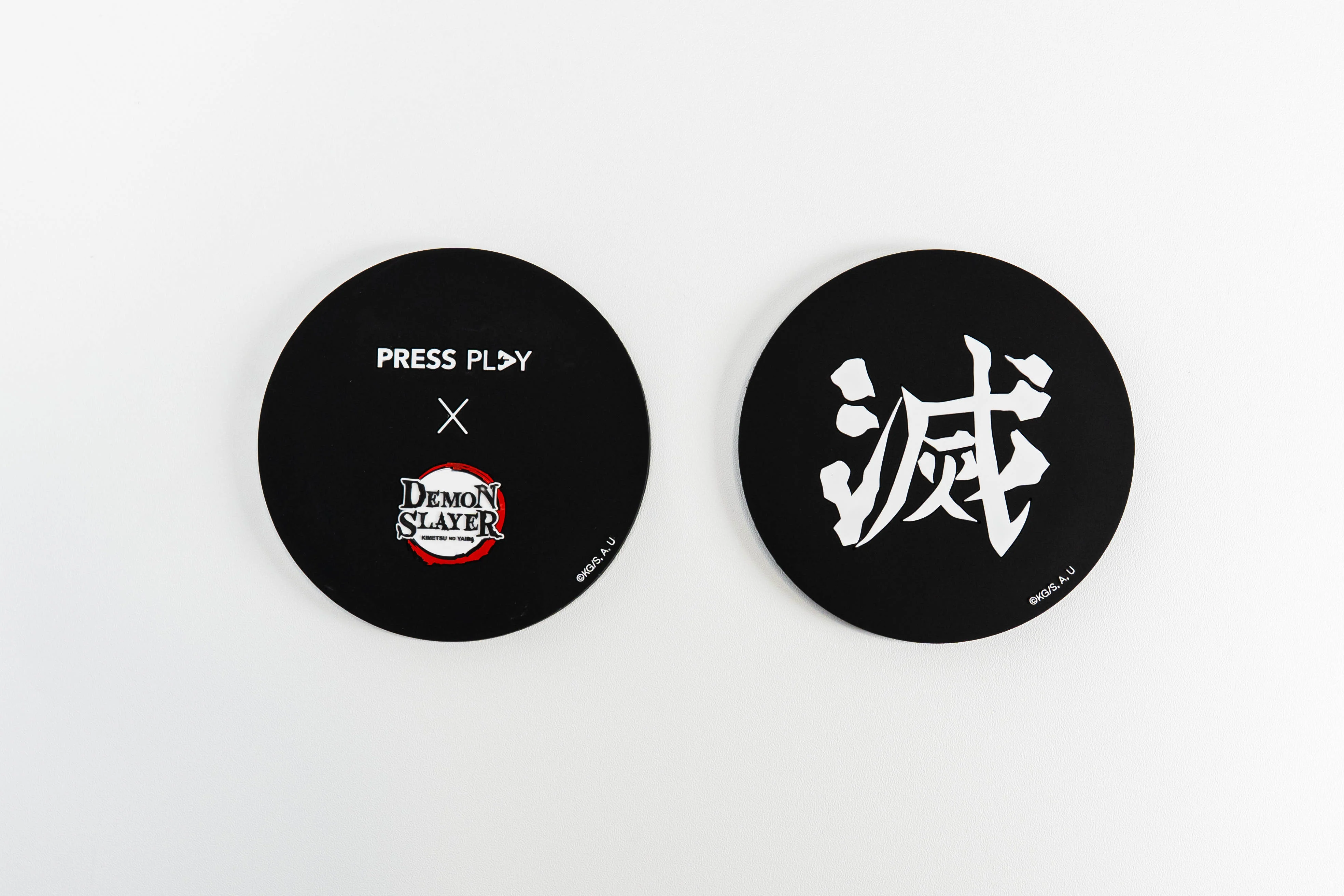 PRESS PLAY x DEMON SLAYER Demon Slayer Corps 'DESTROY' Drink Coaster - Image 5