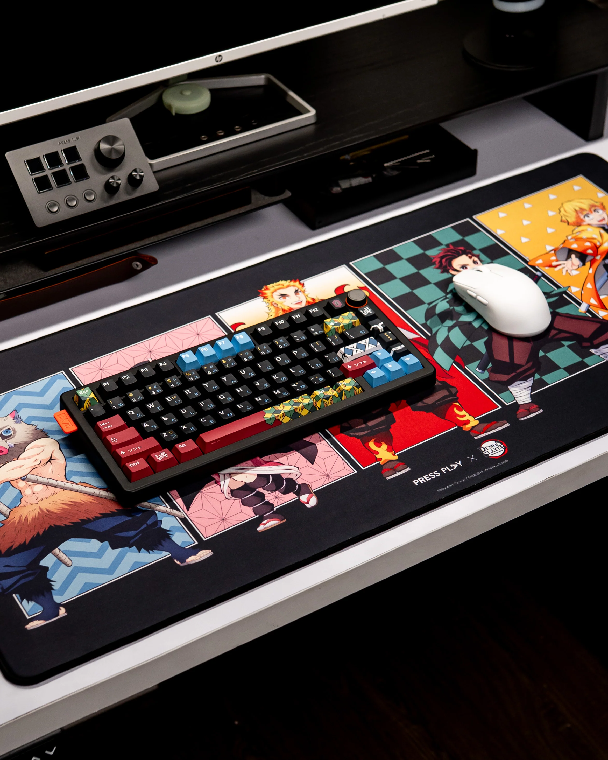 PRESS PLAY x DEMON SLAYER ENSEMBLE 40x90 Gaming Deskmat Mousepad - Image 11