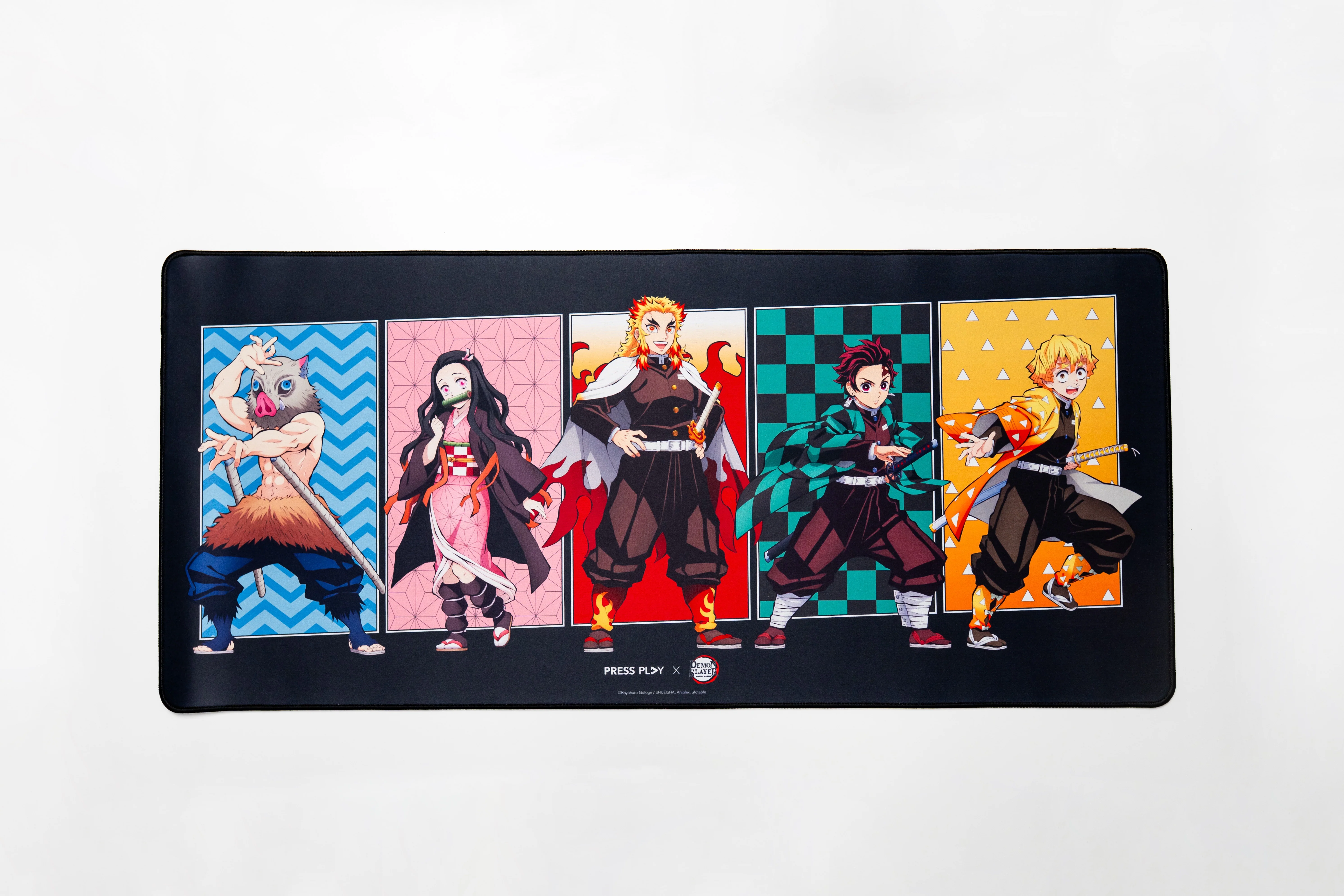 PRESS PLAY x DEMON SLAYER ENSEMBLE 40x90 Gaming Deskmat Mousepad - Image 2