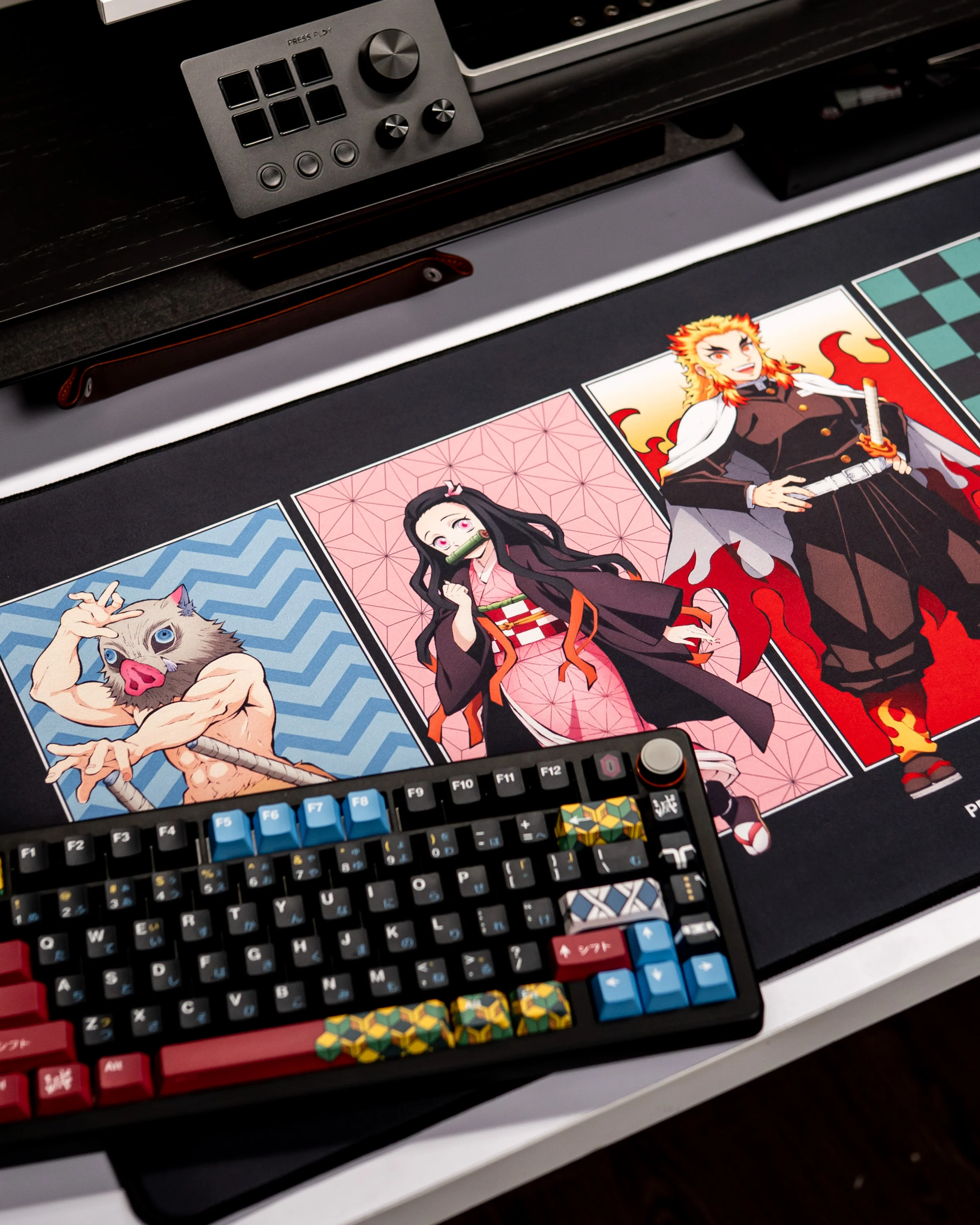 PRESS PLAY x DEMON SLAYER ENSEMBLE 40x90 Gaming Deskmat Mousepad - Image 5