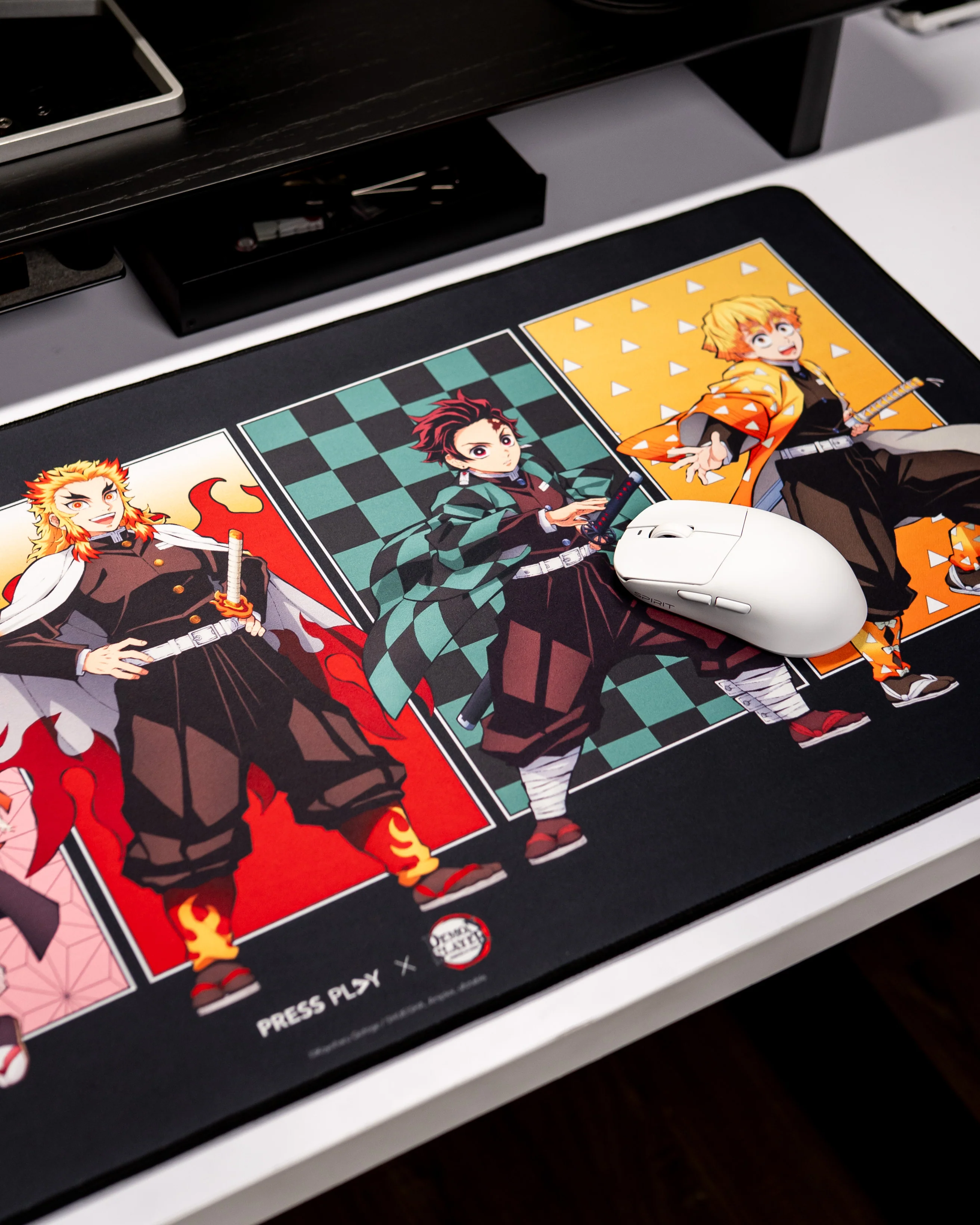 PRESS PLAY x DEMON SLAYER ENSEMBLE 40x90 Gaming Deskmat Mousepad - Image 6