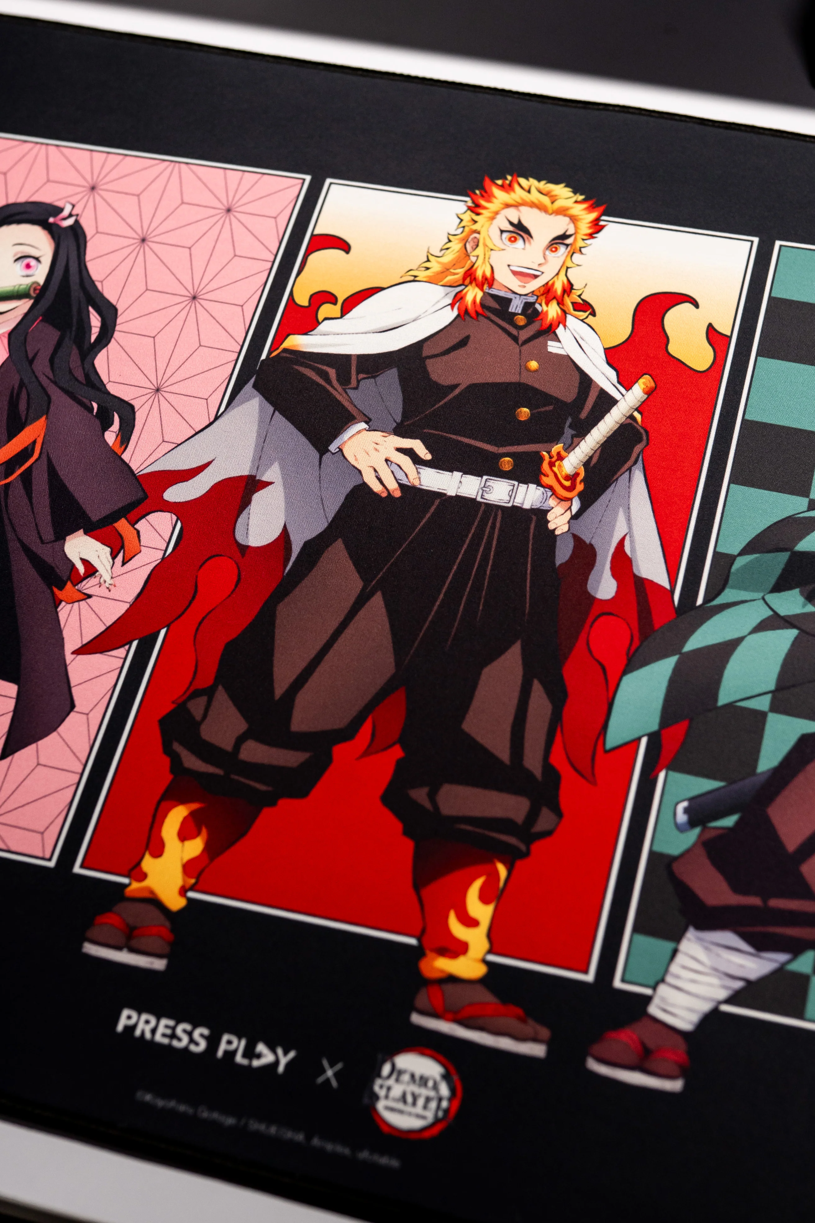 PRESS PLAY x DEMON SLAYER ENSEMBLE 40x90 Gaming Deskmat Mousepad - Image 8