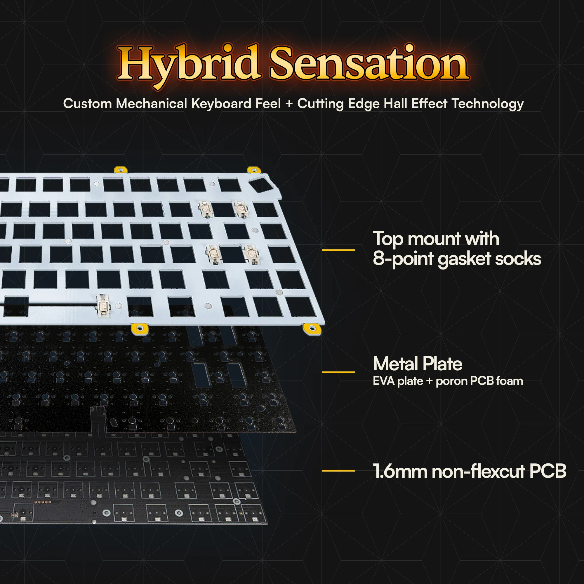Press Play x Demon Slayer ESSENTIAL75 HE RENGOKU Edition 75% Rapid Trigger Hall Effect Keyboard - Image 5