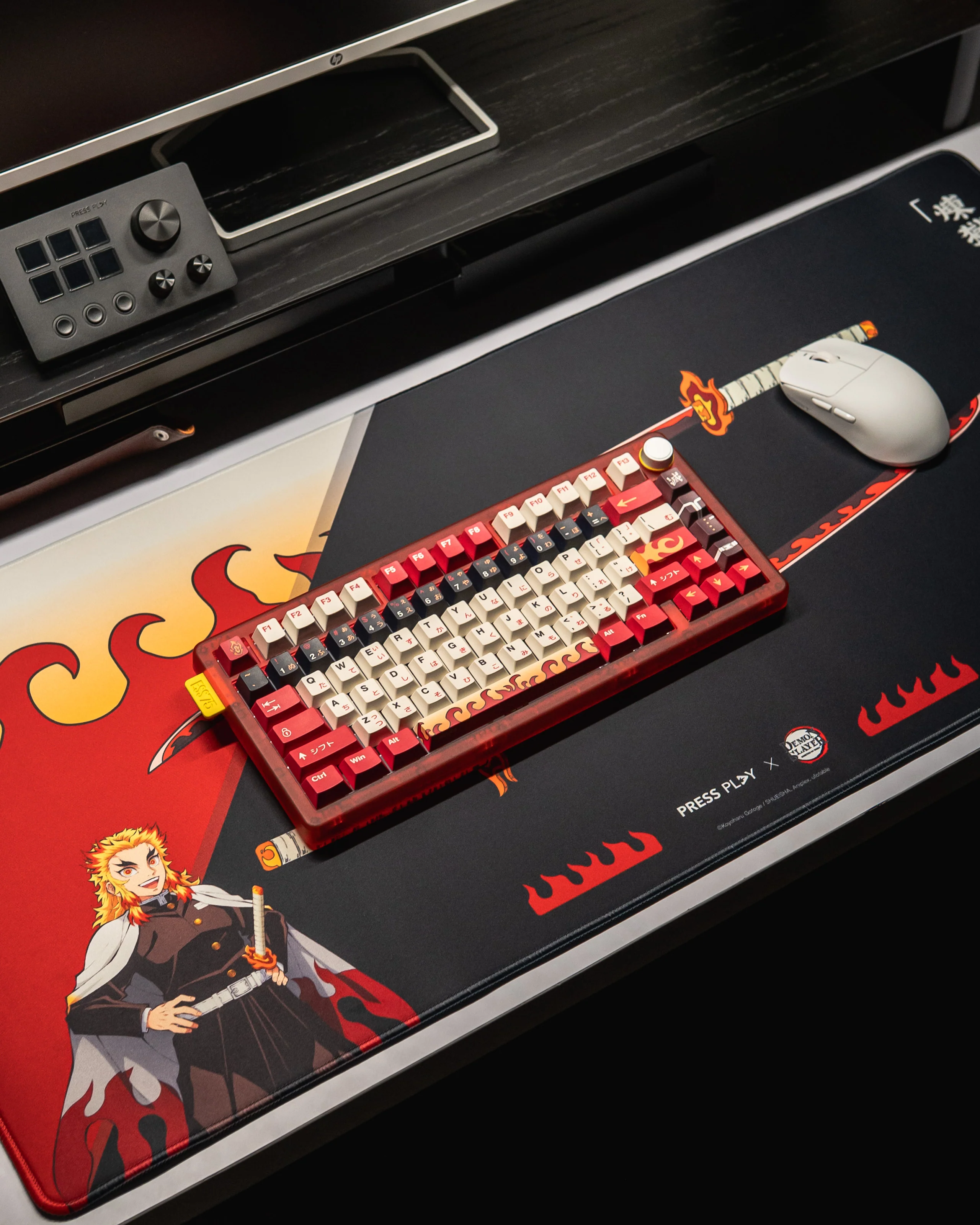 PRESS PLAY x DEMON SLAYER NICHIRIN 40x90 Gaming Deskmat Mousepad - Image 14