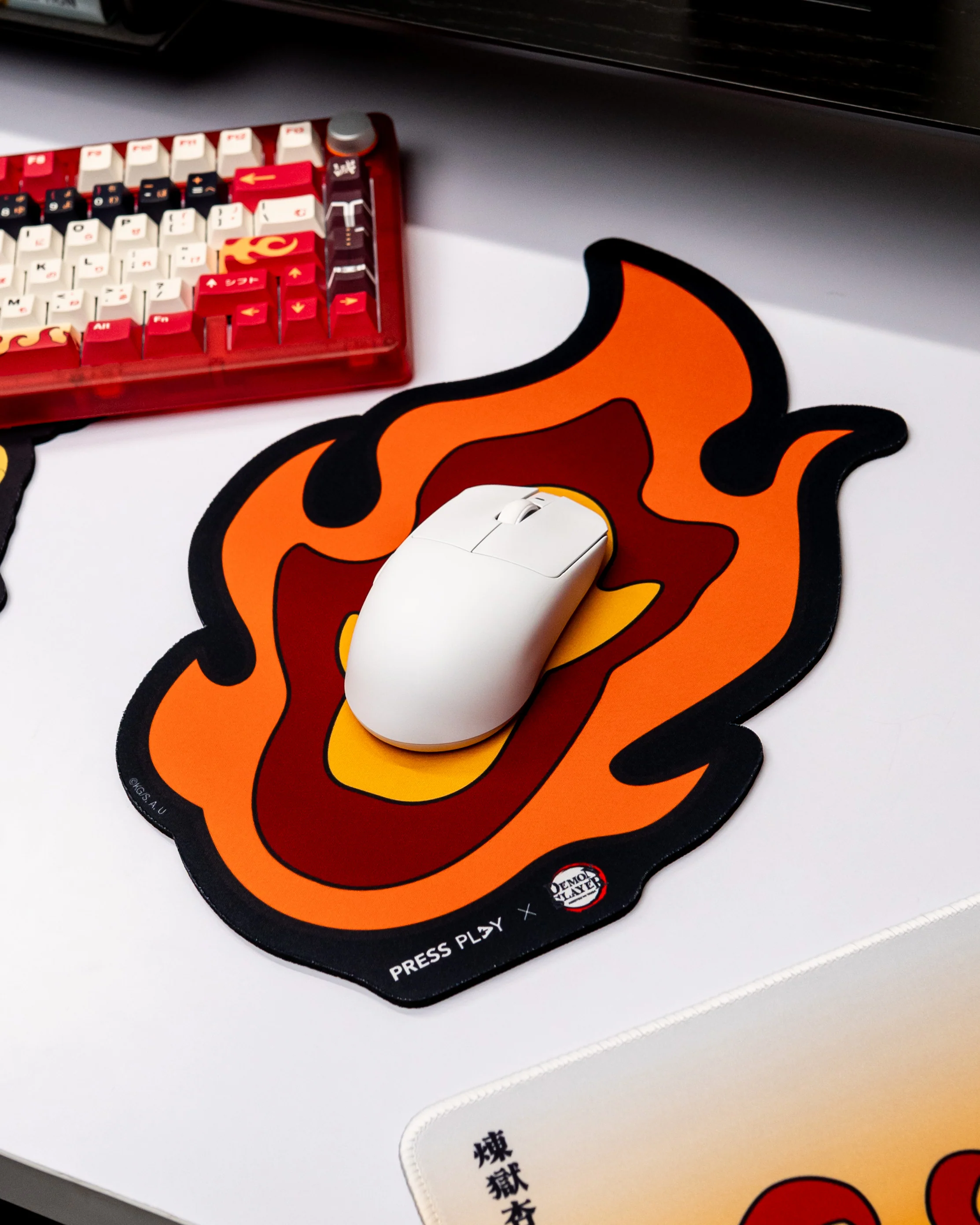 PRESS PLAY x DEMON SLAYER NICHIRIN GUARD - RENGOKU 24x35,5cm Irregular Mousepad - Image 5