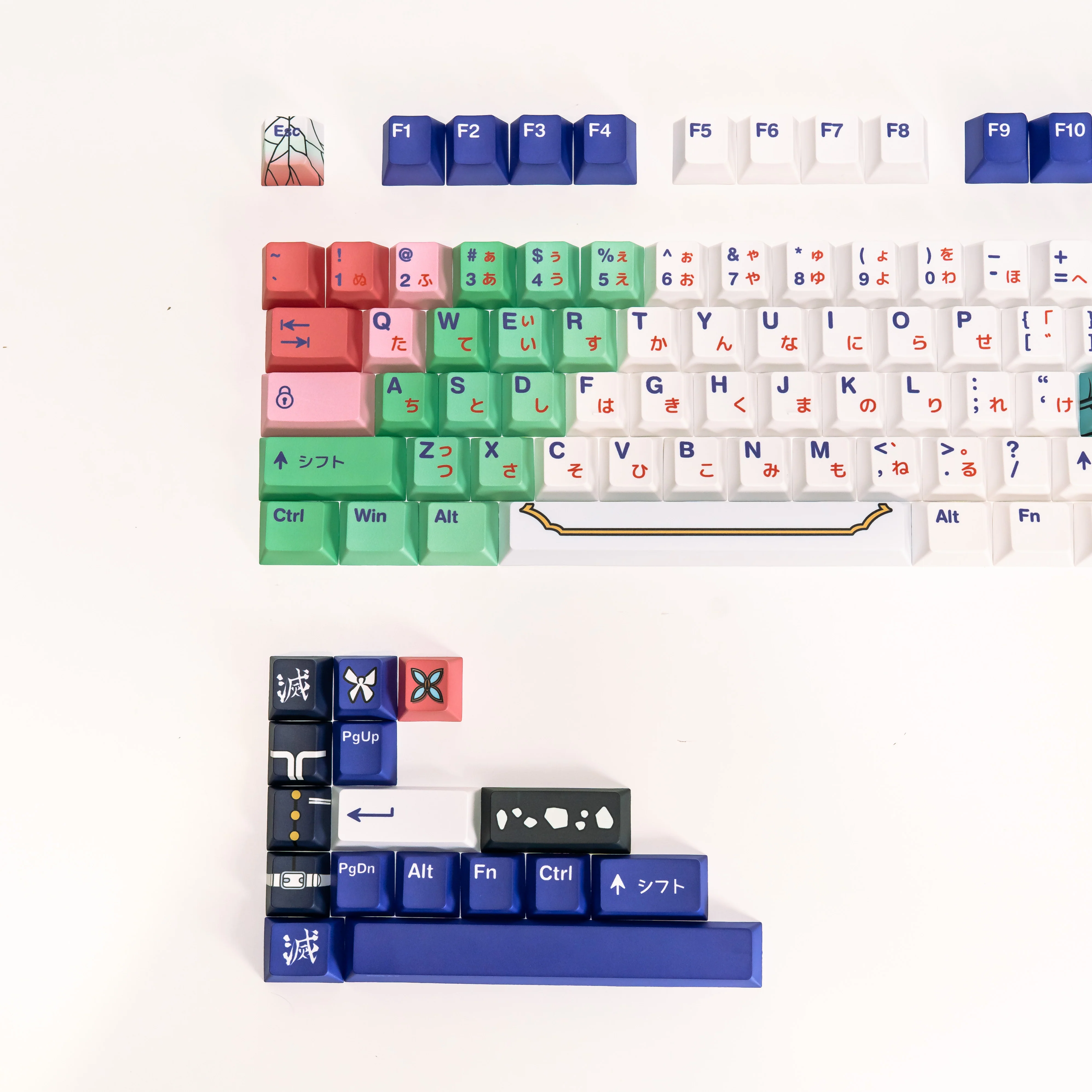 PRESS PLAY X DEMON SLAYER PPBT KOCHO SHINOBU Dye Sub Keycaps - Image 13
