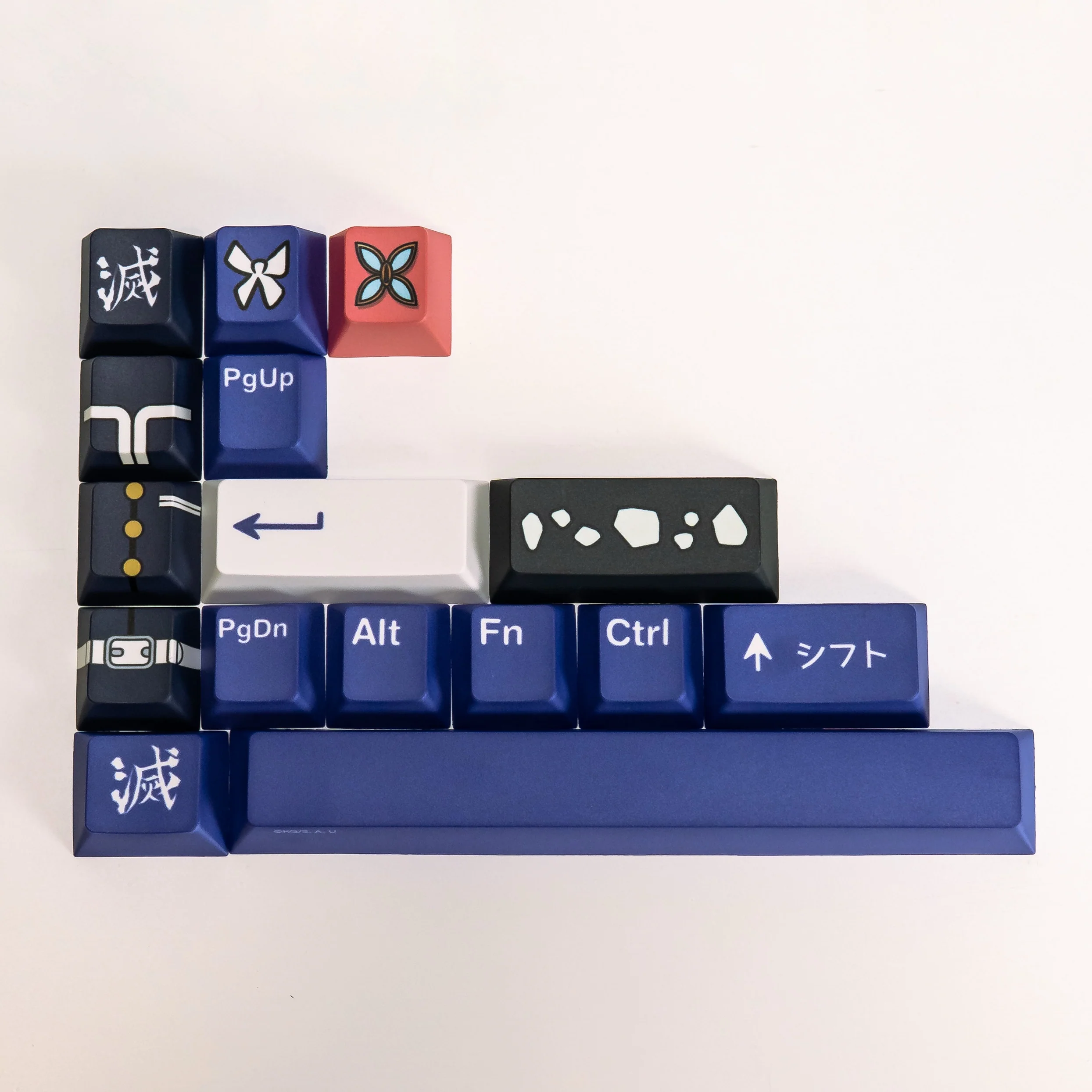 PRESS PLAY X DEMON SLAYER PPBT KOCHO SHINOBU Dye Sub Keycaps - Image 9