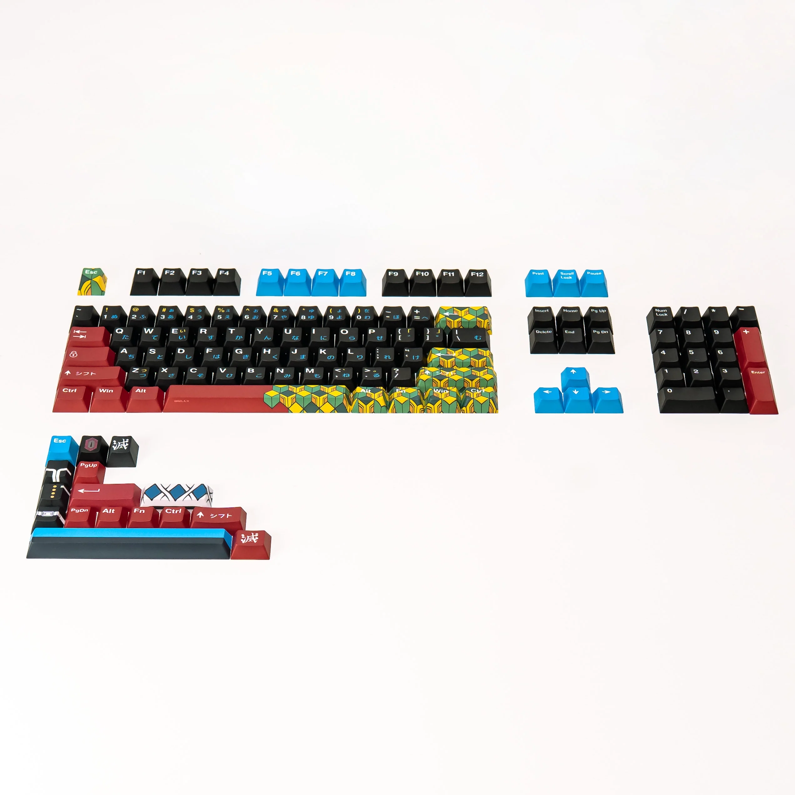 PRESS PLAY X DEMON SLAYER PPBT TOMIOKA GIYU Dye Sub Keycaps - Image 20