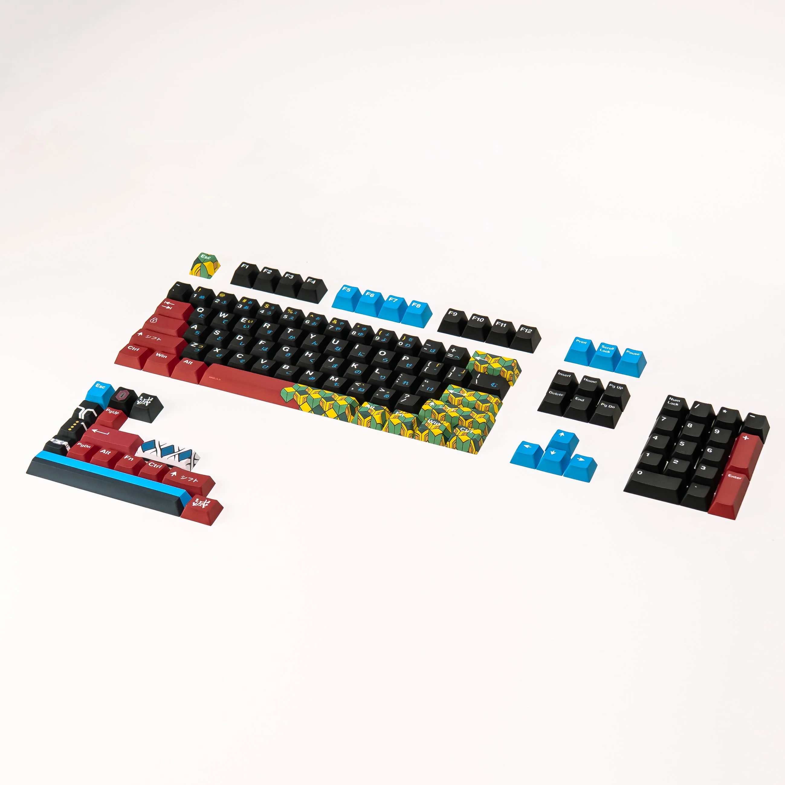 PRESS PLAY X DEMON SLAYER PPBT TOMIOKA GIYU Dye Sub Keycaps - Image 21