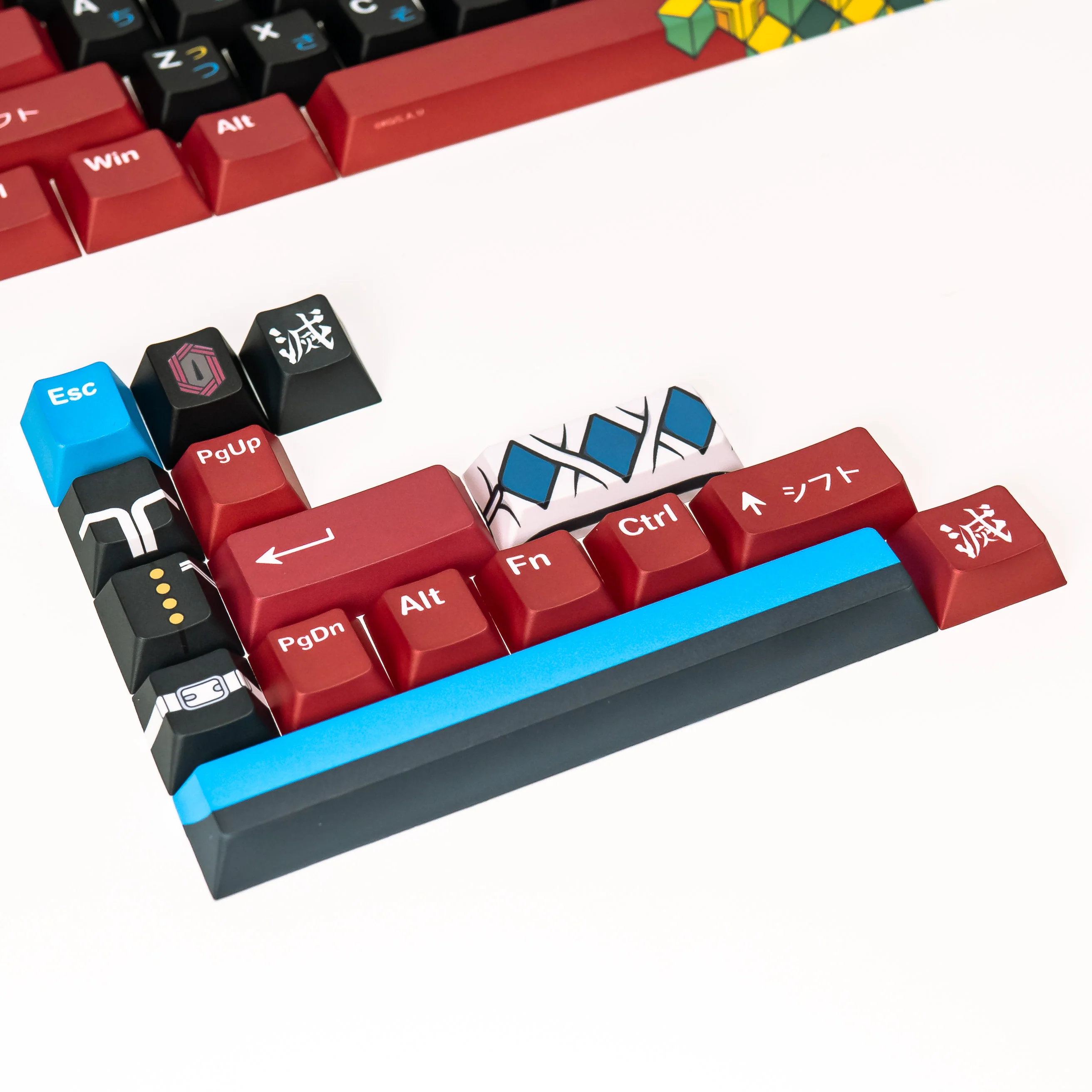 PRESS PLAY X DEMON SLAYER PPBT TOMIOKA GIYU Dye Sub Keycaps - Image 23