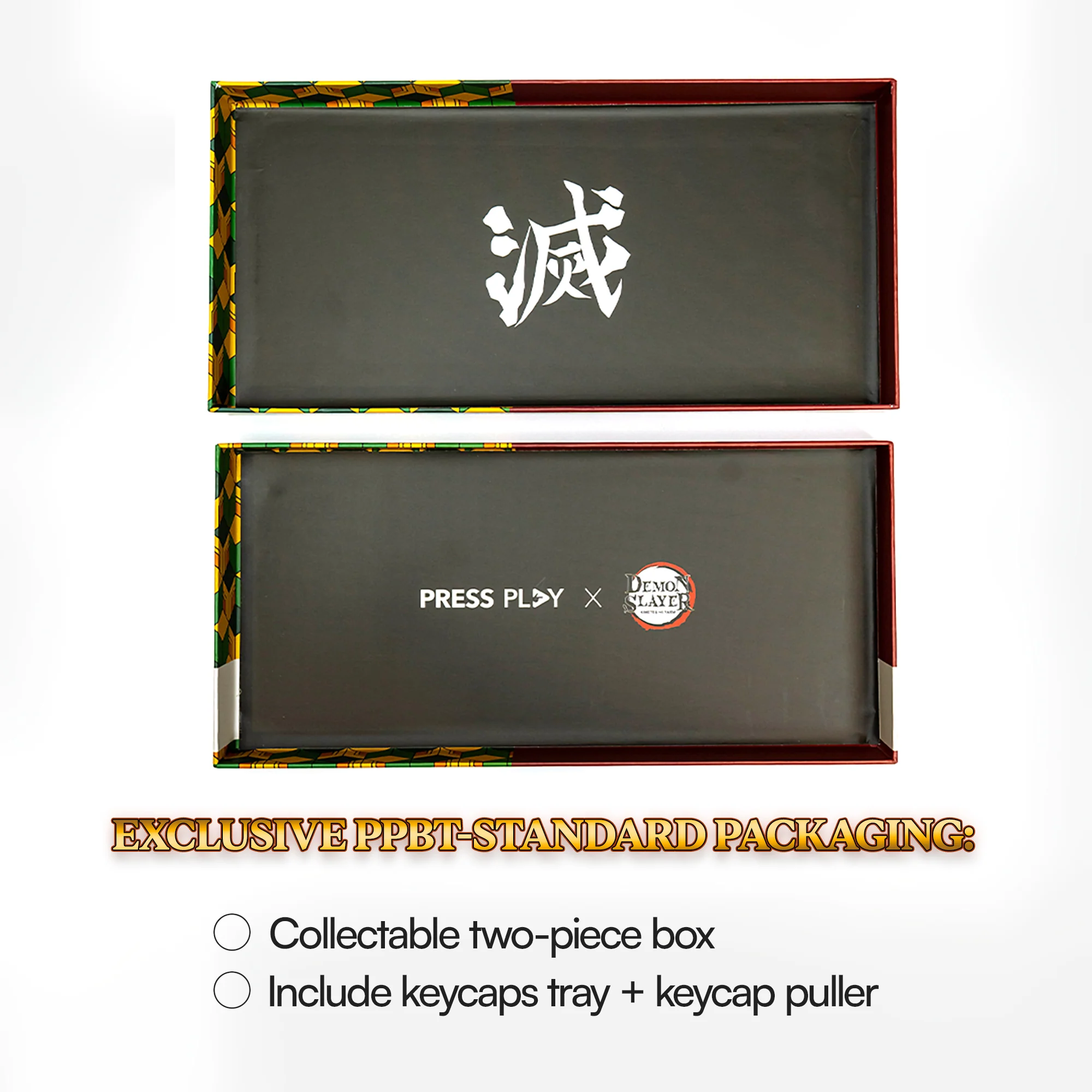 PRESS PLAY X DEMON SLAYER PPBT TOMIOKA GIYU Dye Sub Keycaps - Image 5