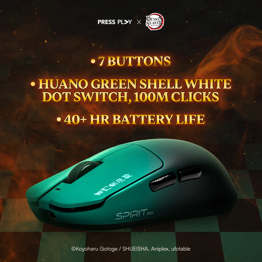 PRESS PLAY x DEMON SLAYER SPIRIT Pro 3395 - Kamado Tanjiro Edition - Image 4
