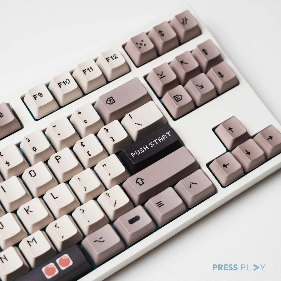 RES Retro Entertainment System Press Play x Jebbra PBT Keycaps - Image 4