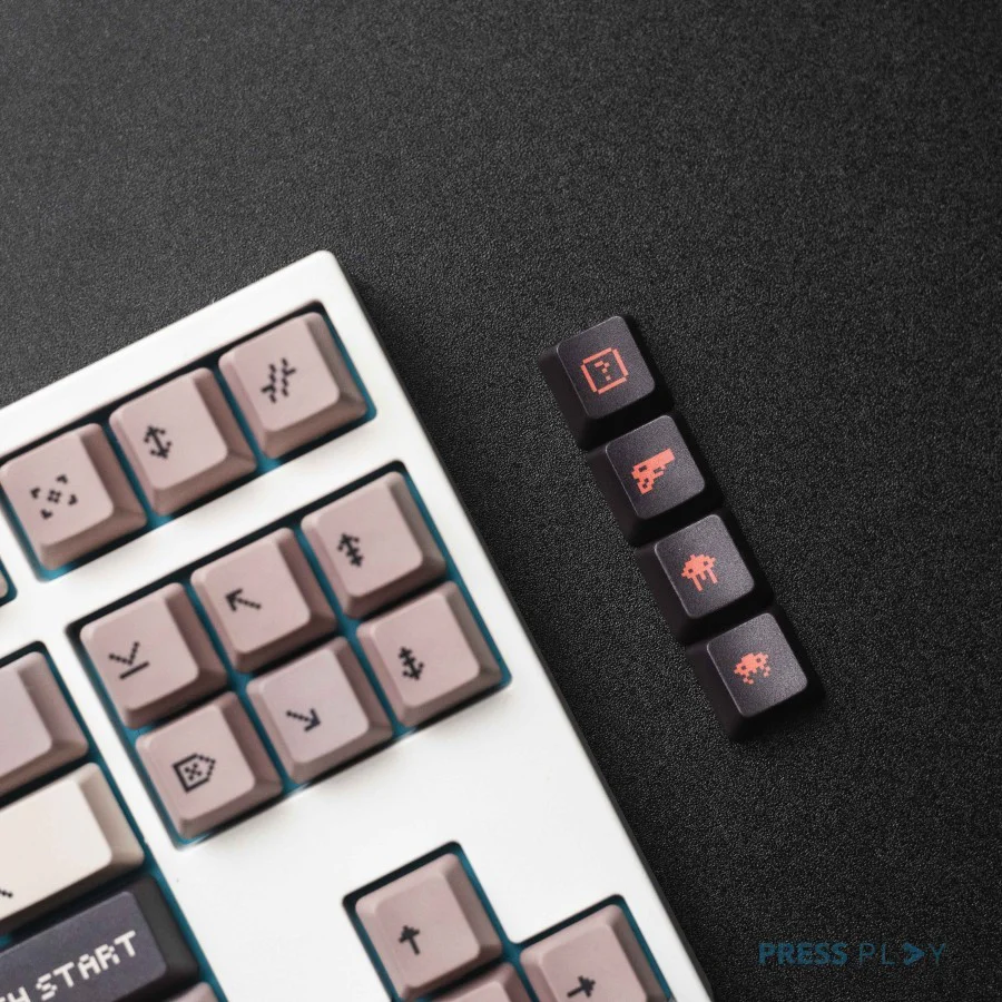 RES Retro Entertainment System Press Play x Jebbra PBT Keycaps - Image 5