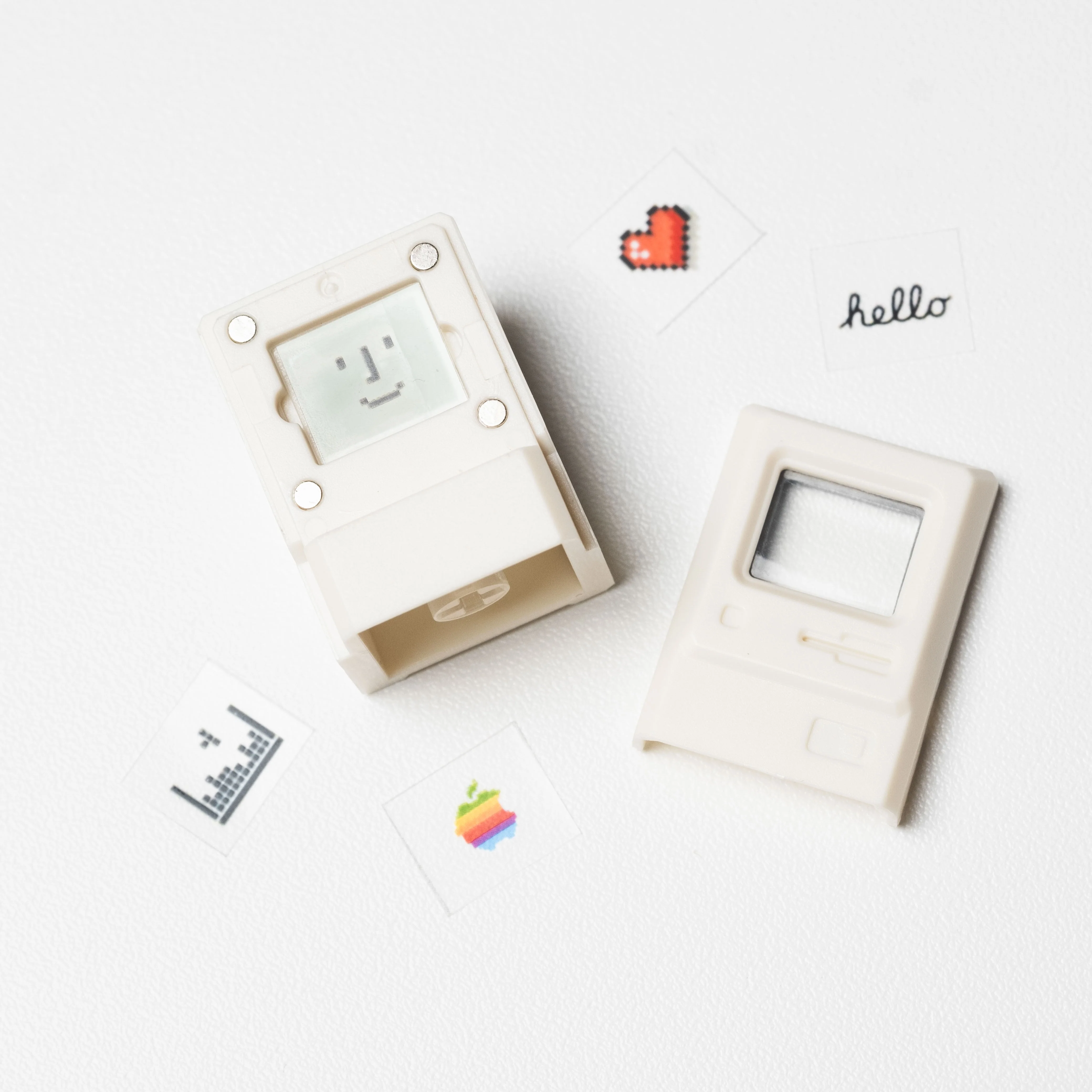 RETRO MACINTOSH MAC Artisan Keycap Magnetic Keyboard - Image 3