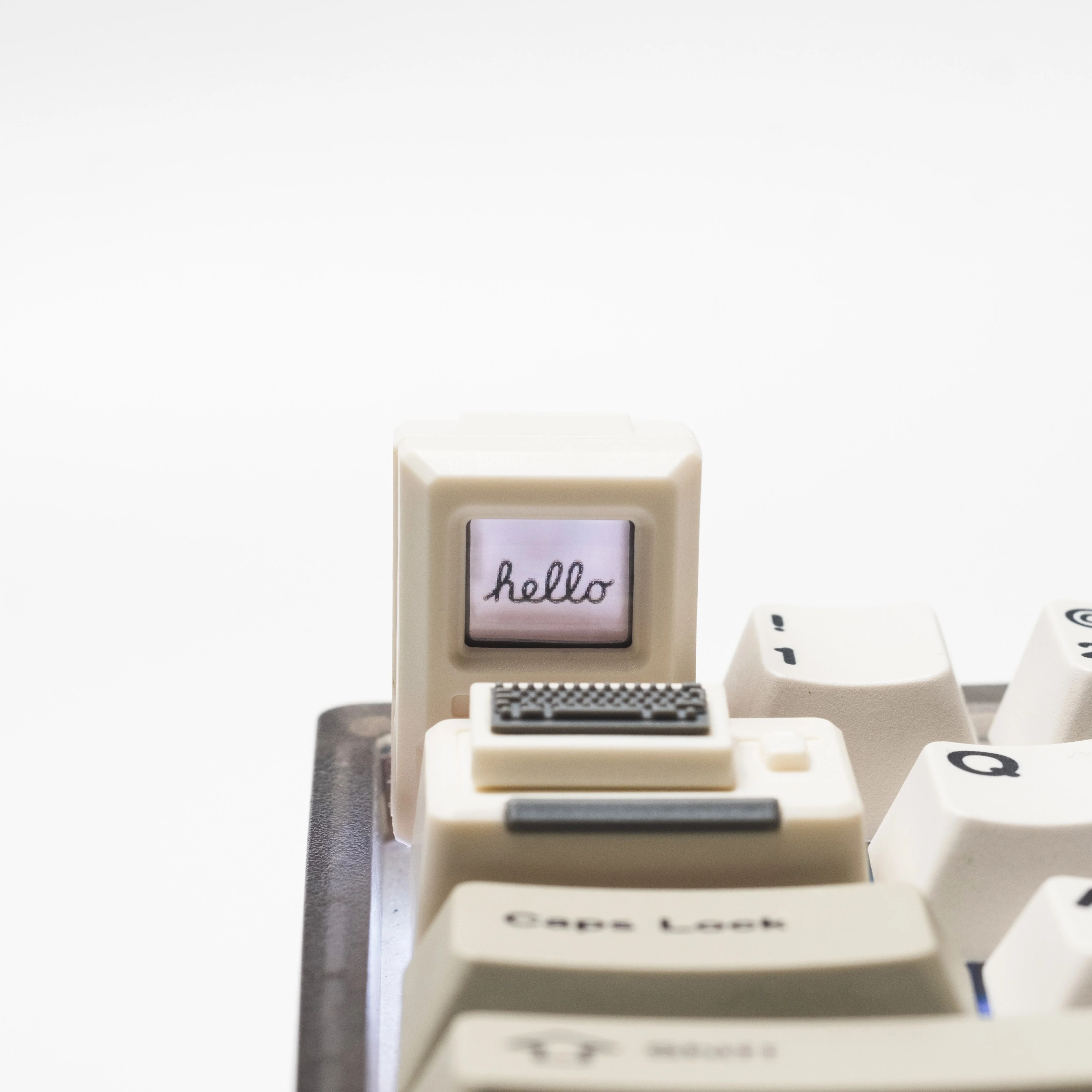 RETRO MACINTOSH MAC Artisan Keycap Magnetic Keyboard - Image 5