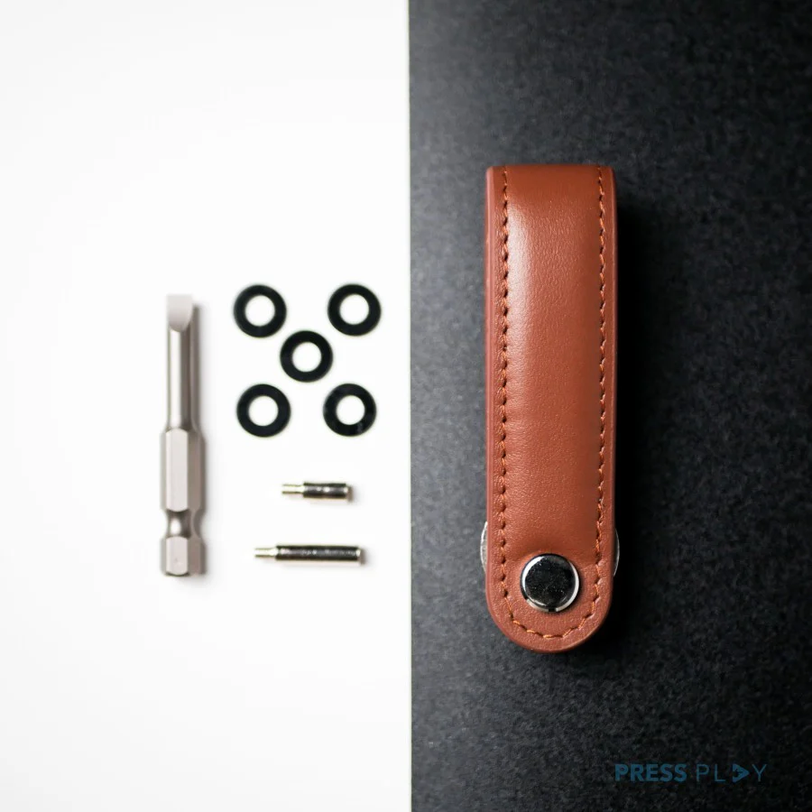 REVOLVE Leather Keyholder Key Holder Kulit by Press Play - Image 11