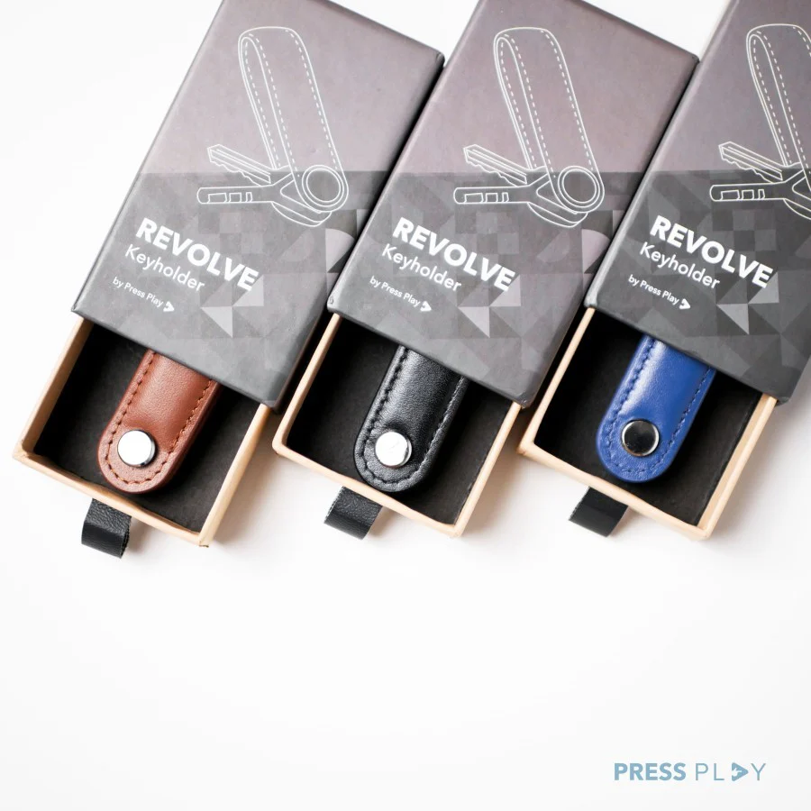 REVOLVE Leather Keyholder Key Holder Kulit by Press Play - Image 12