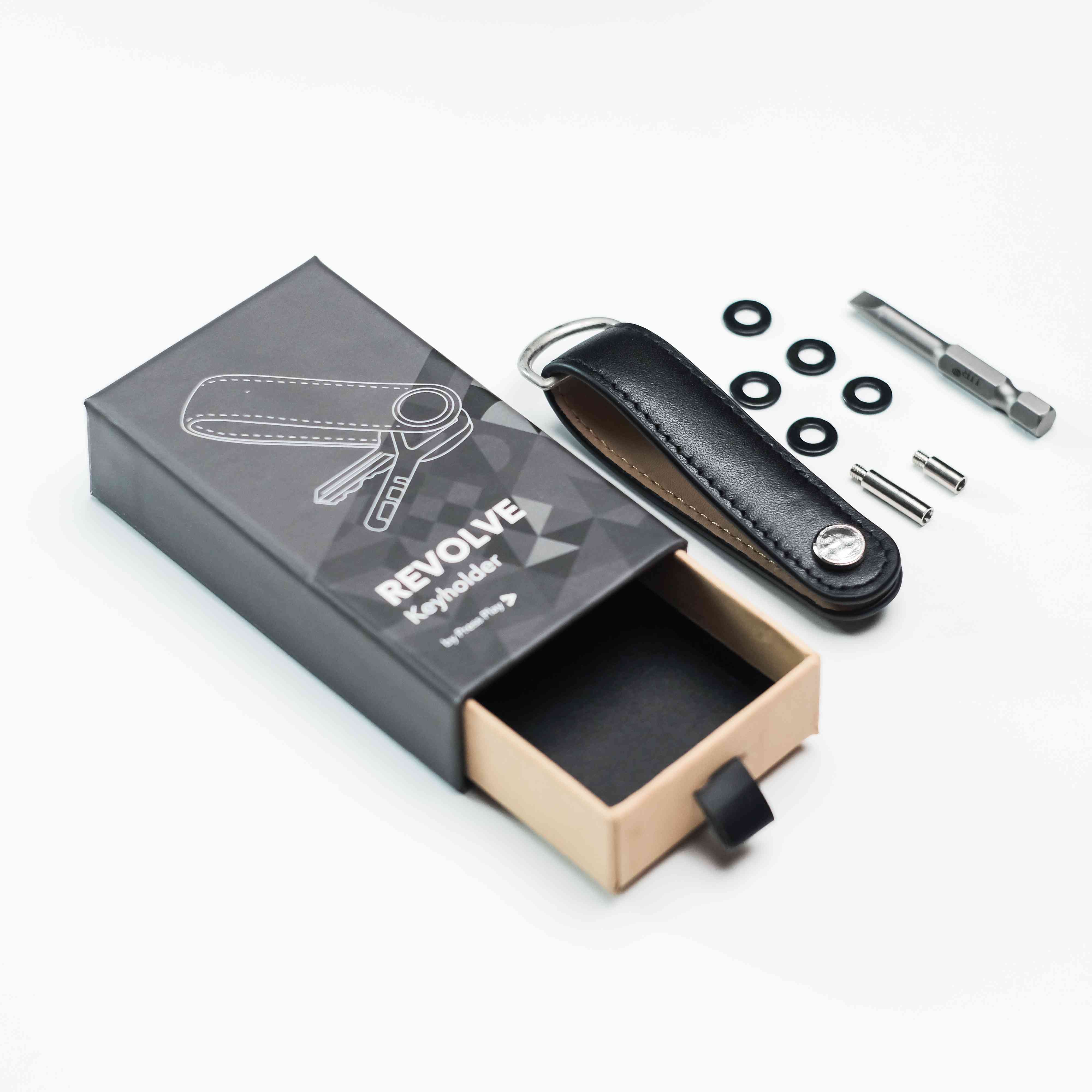 REVOLVE Leather Keyholder Key Holder Kulit by Press Play - Image 9