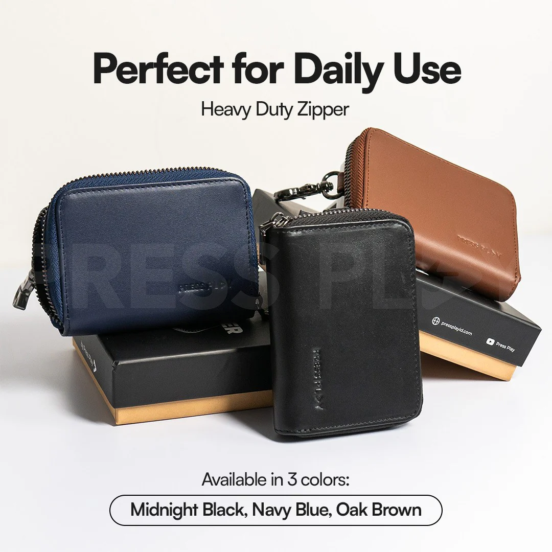 ROADSTER Zip Wallet - Dompet Kunci STNK Pria by Press Play - Image 5