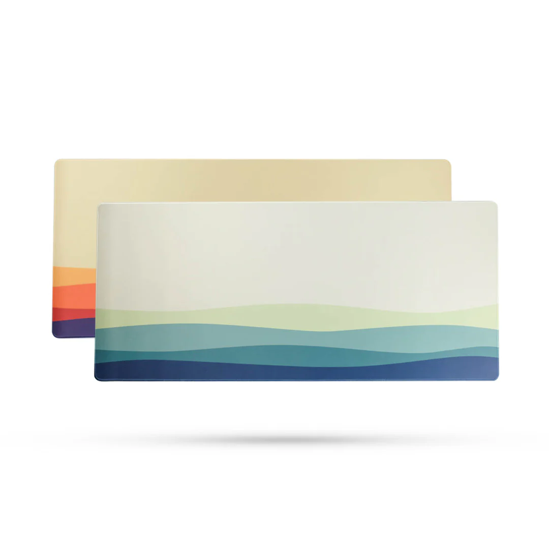 ROLLING HILLS Gaming Mousepad Deskmat by Press Play