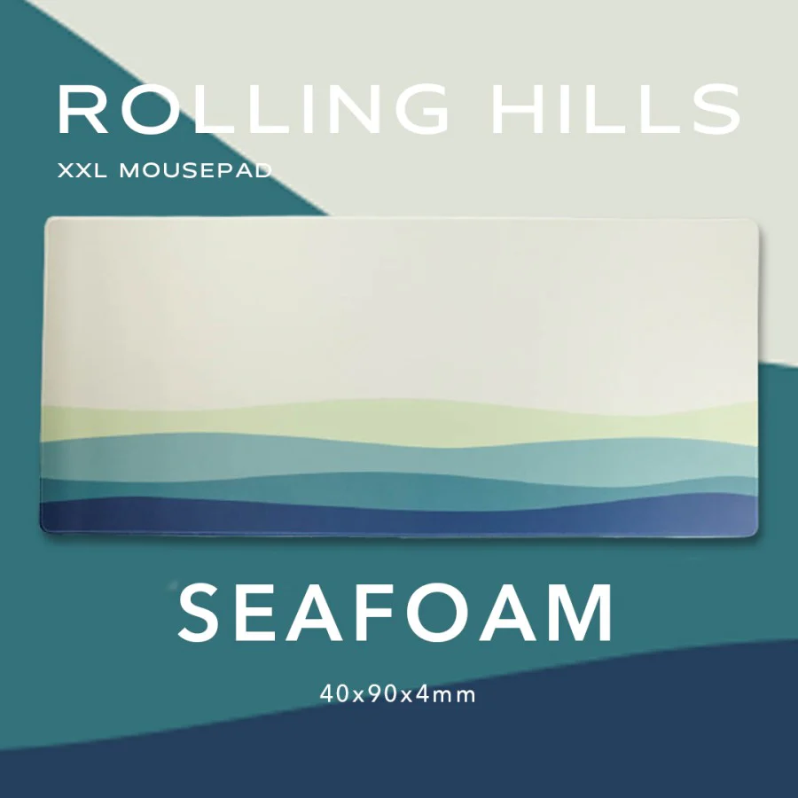 ROLLING HILLS Gaming Mousepad Deskmat by Press Play - Image 3