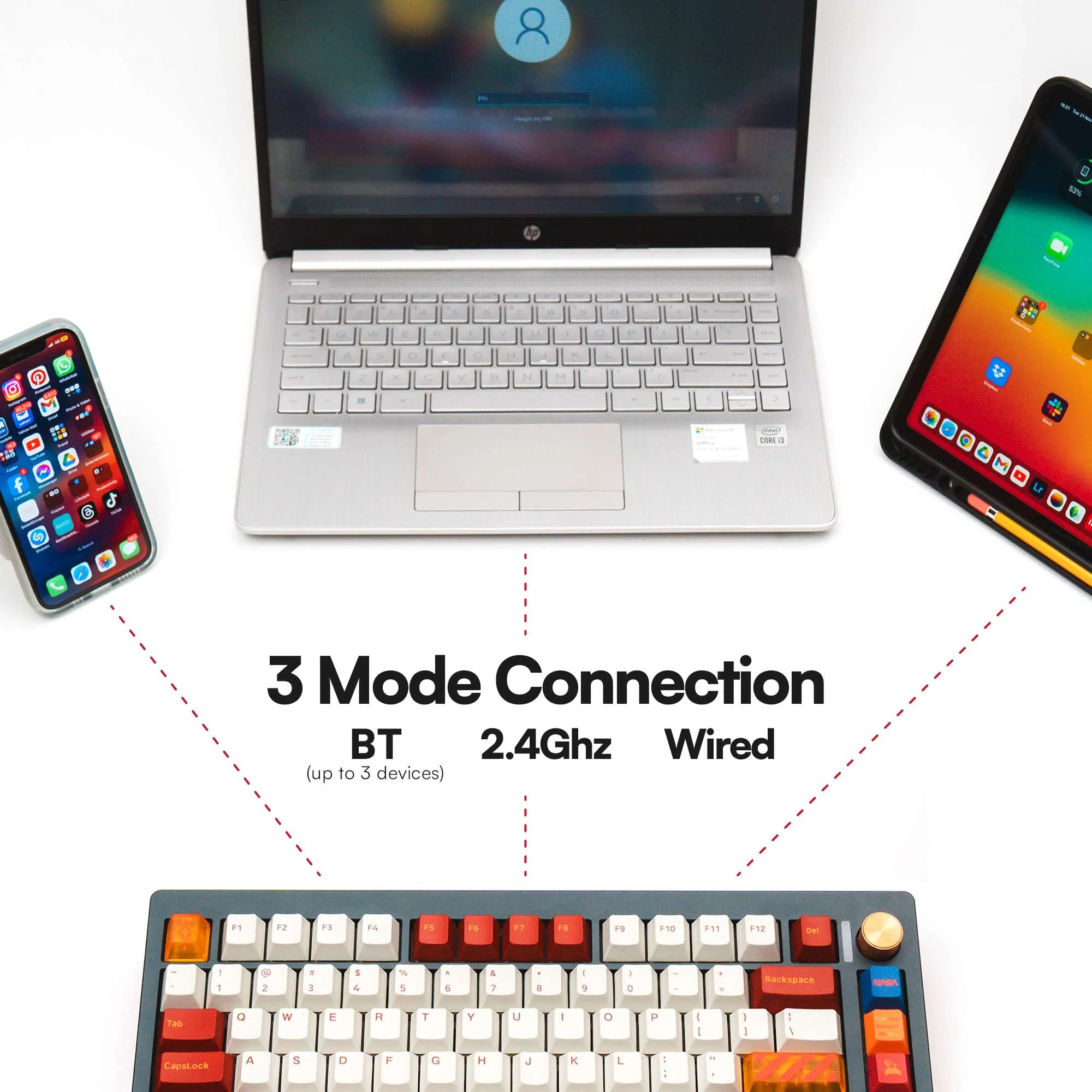 ROVER84 Lightyear 75% Wireless Aluminium CNC Mechanical Keyboard - Image 4