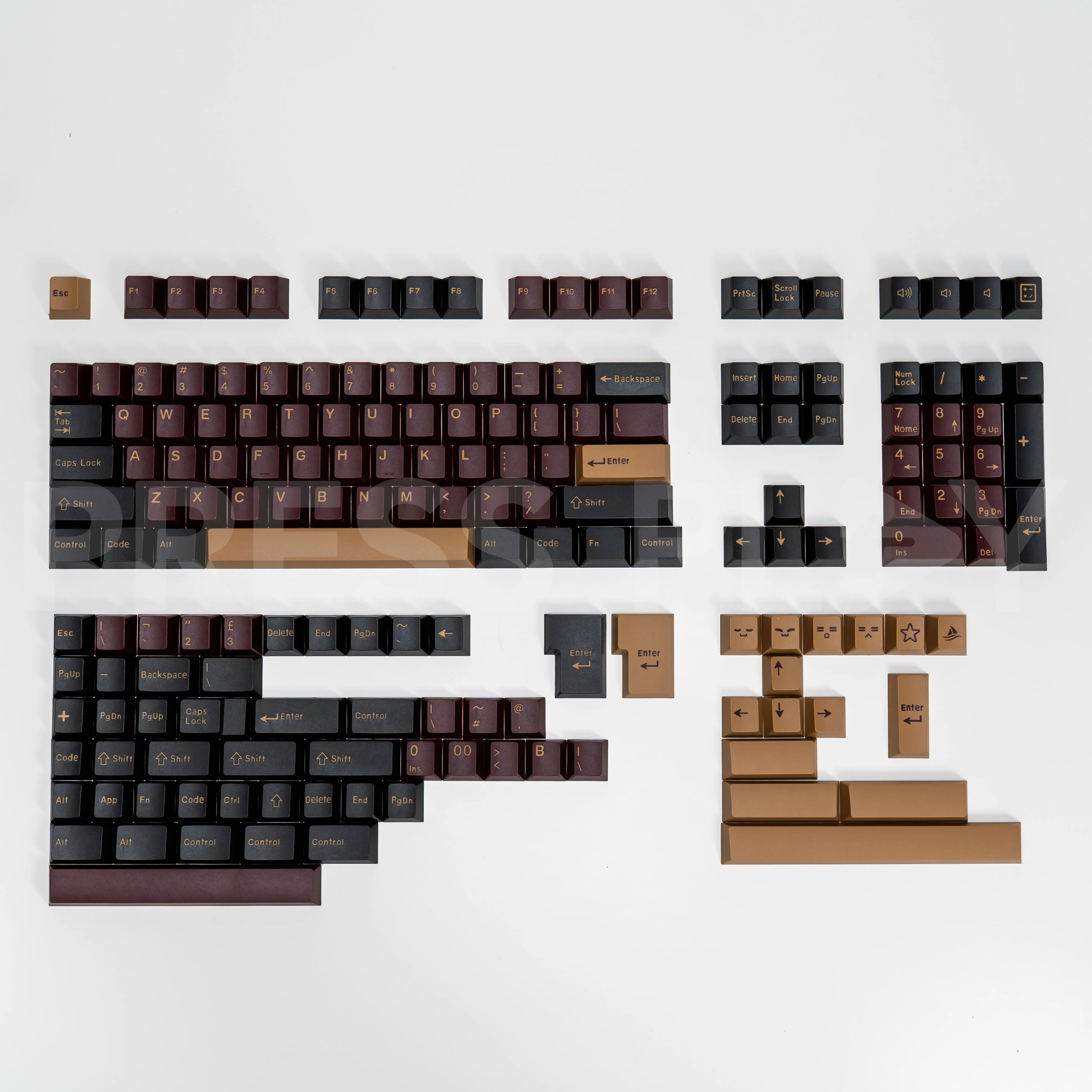 SCARLET PBT Doubleshot Keycaps Keycap Set - Image 4