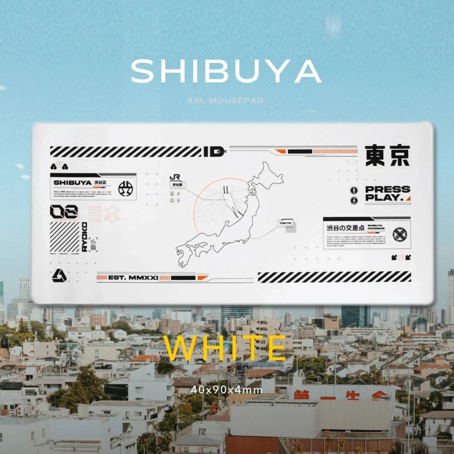 SHIBUYA Gaming Mousepad Deskmat by Press Play - Image 4