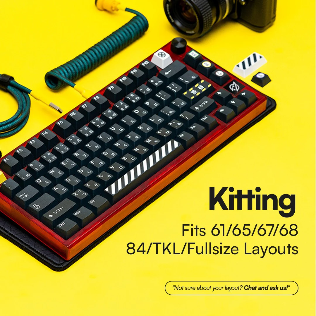 PPBT SHIBUYA PBT Dye Sub Keycap Set Japanese Root by Press Play - Image 4