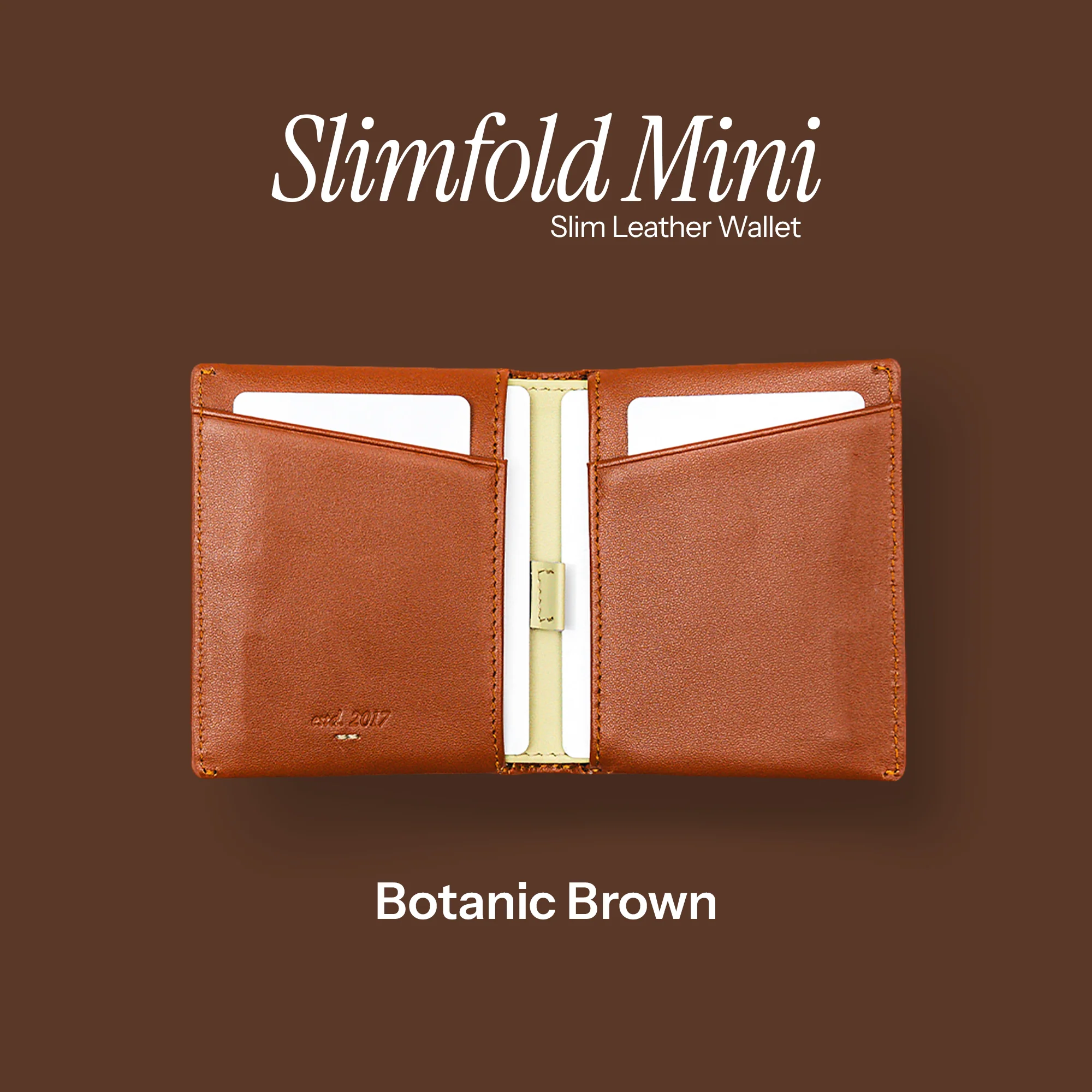 SLIMFOLD Mini Slim Leather Wallet by Press Play Dompet Kulit - Image 17