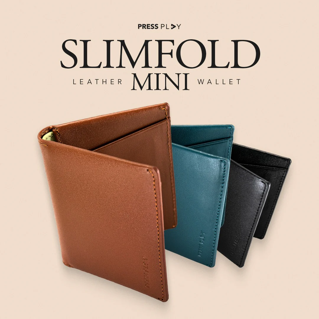 SLIMFOLD Mini Slim Leather Wallet by Press Play Dompet Kulit - Image 2