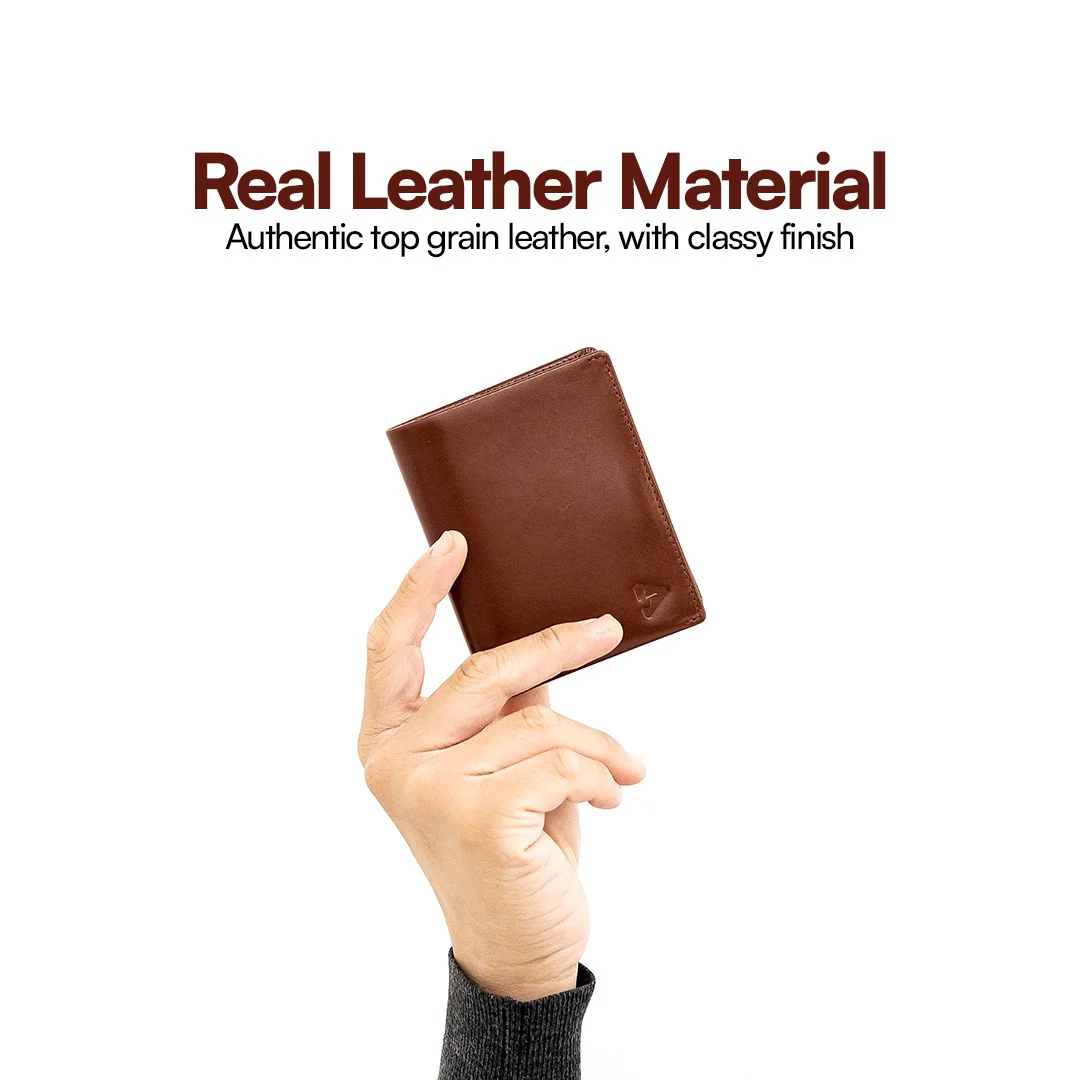 SLIMFOLD Slim Vegetable Tanned Leather Wallet by Press Play - Image 3